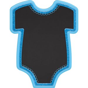 Bodysuit Baby Shower Chalkboard Easel Sign. Assorted Colors
