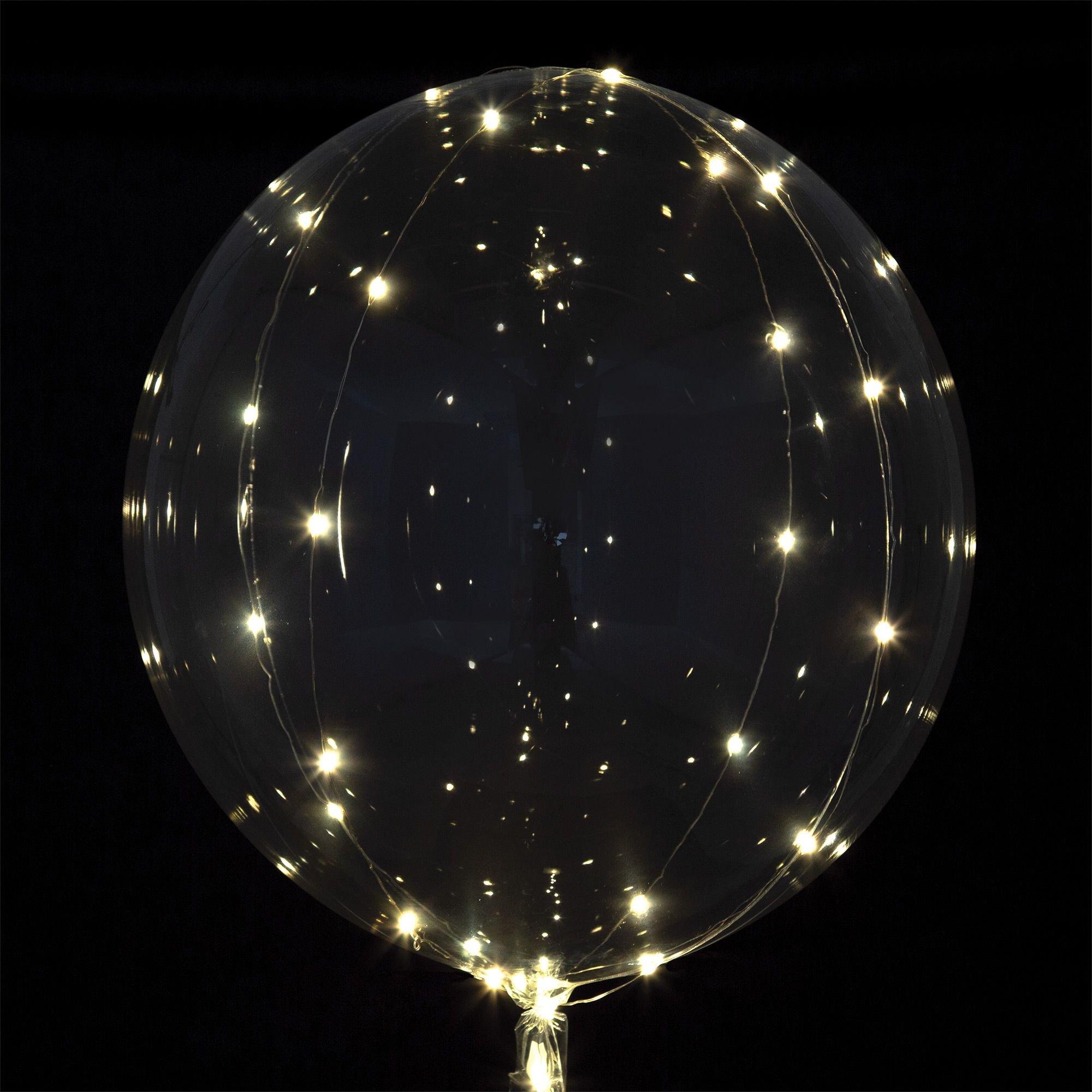 Light-Up Balloon - Crystal Clearz. Assorted Colors - Image 3