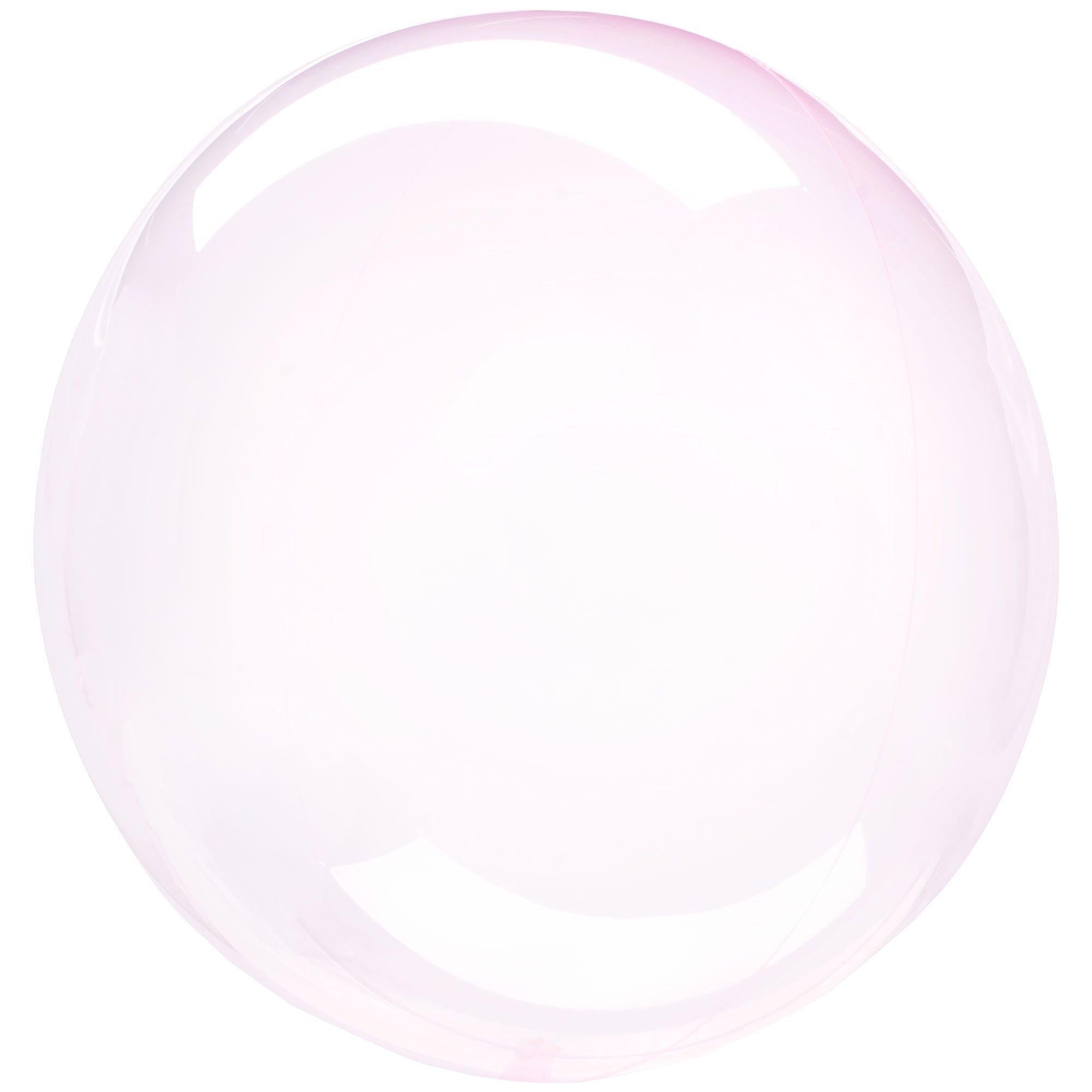 Clear Plastic Balloon. 18in - Crystal Clearz. Assorted Colors - Image 23