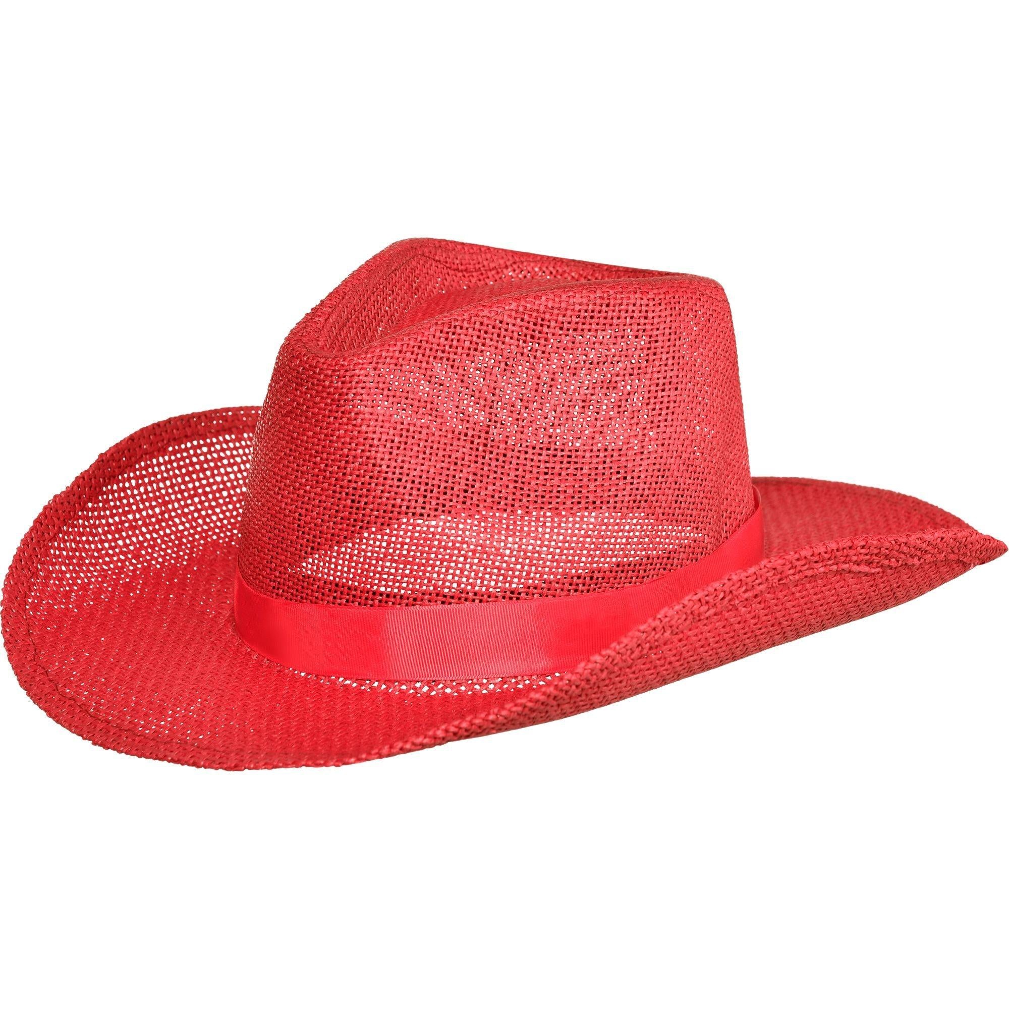 Burlap Cowboy Hat. Assorted Colors - Image 3