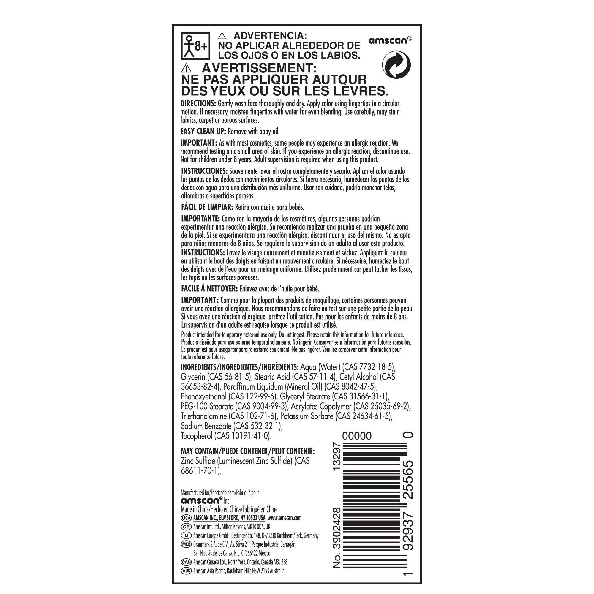 Body Paint. 3.38oz. Assorted Colors - Image 5