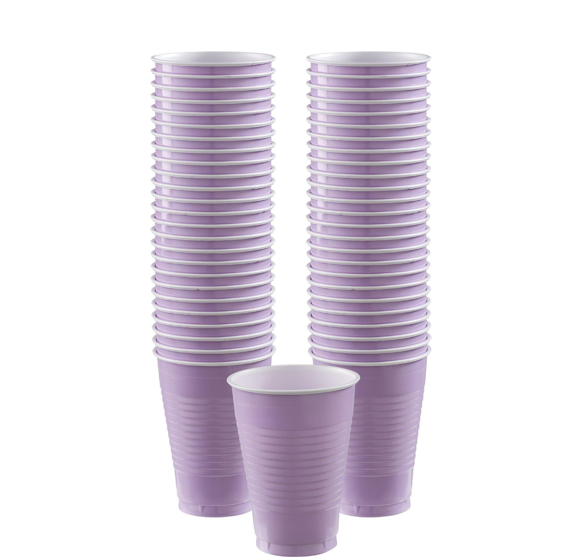 Plastic Cups. 12oz. 50ct. Assorted Colors - Image 22