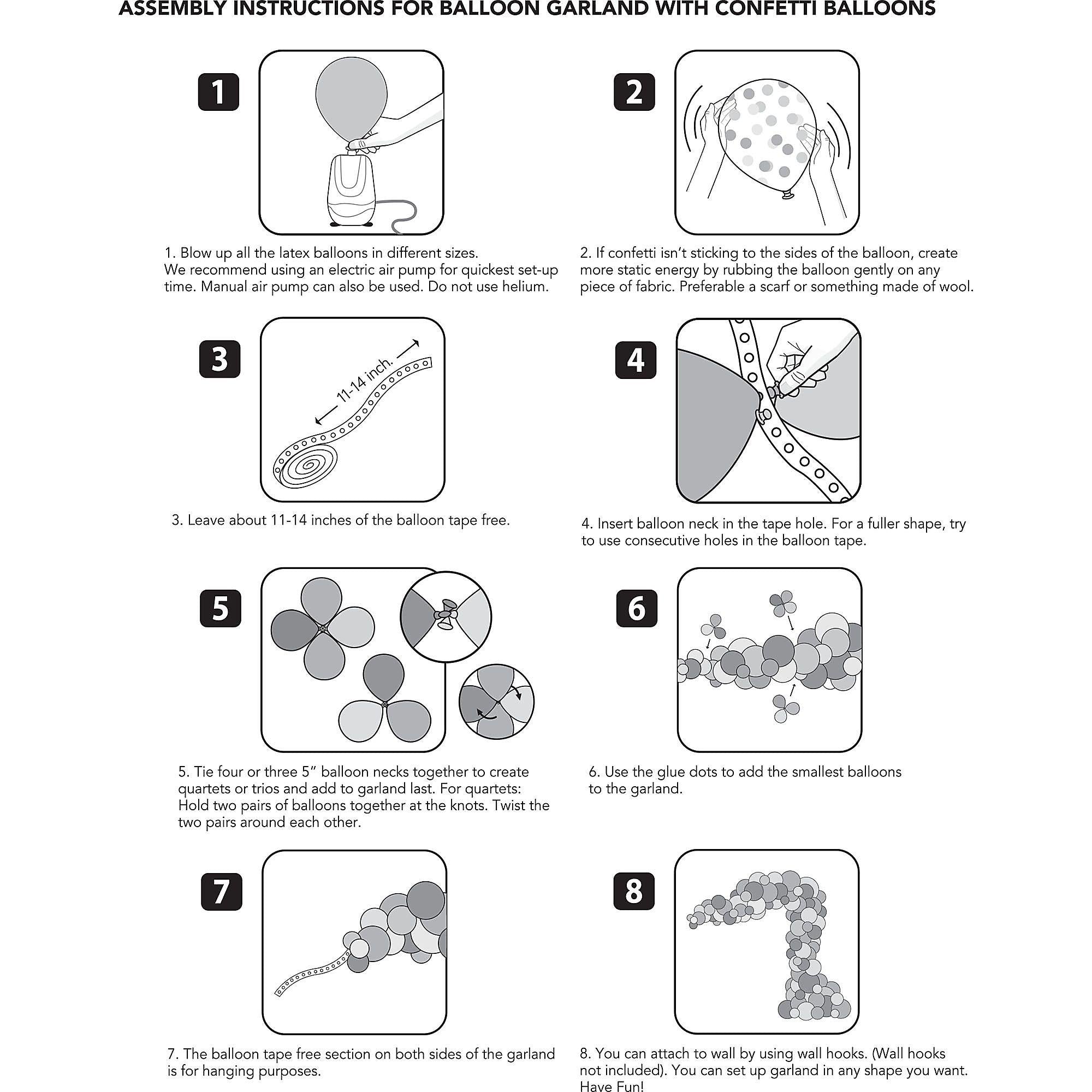 Balloon Garland Kit. Assorted Colors - Image 4