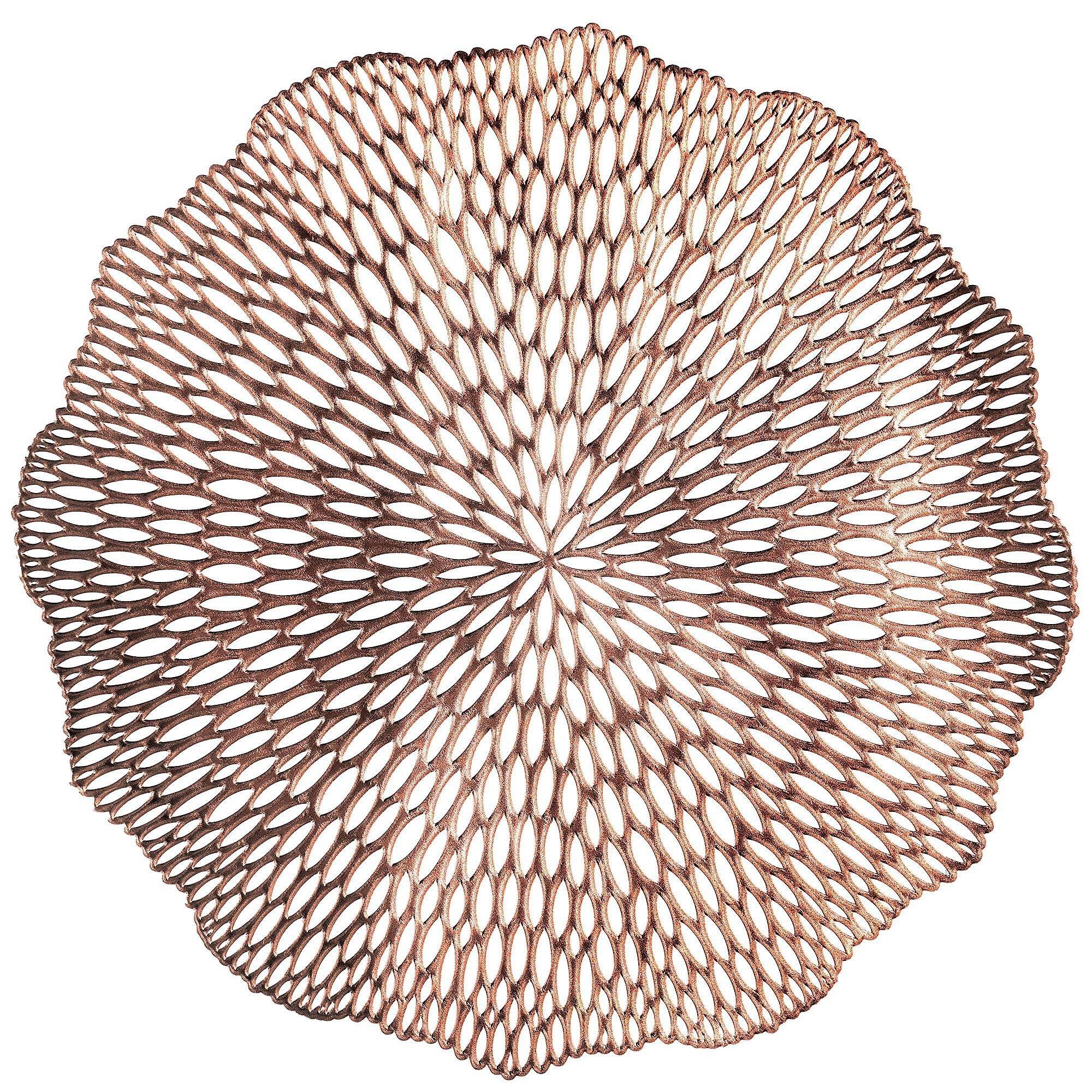 Metallic Blossom Premium Vinyl Placemats. 14.5in. 4ct. Assorted Colors - Image 3