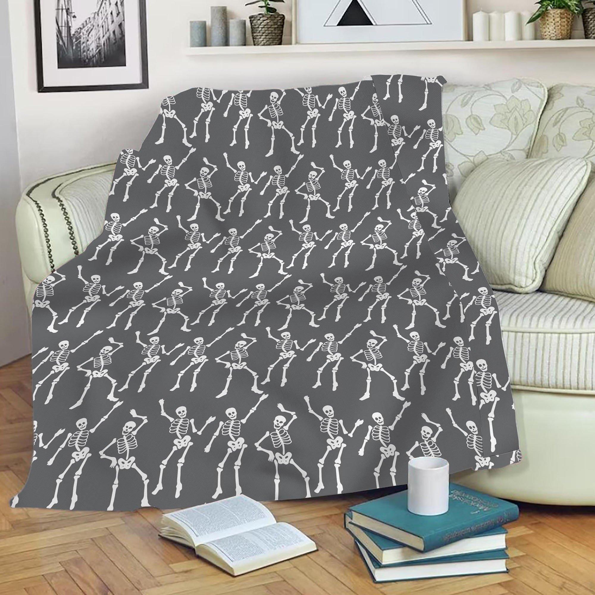 Halloween Fleece Blanket. 60in x 50in. Assorted Colors - Image 8