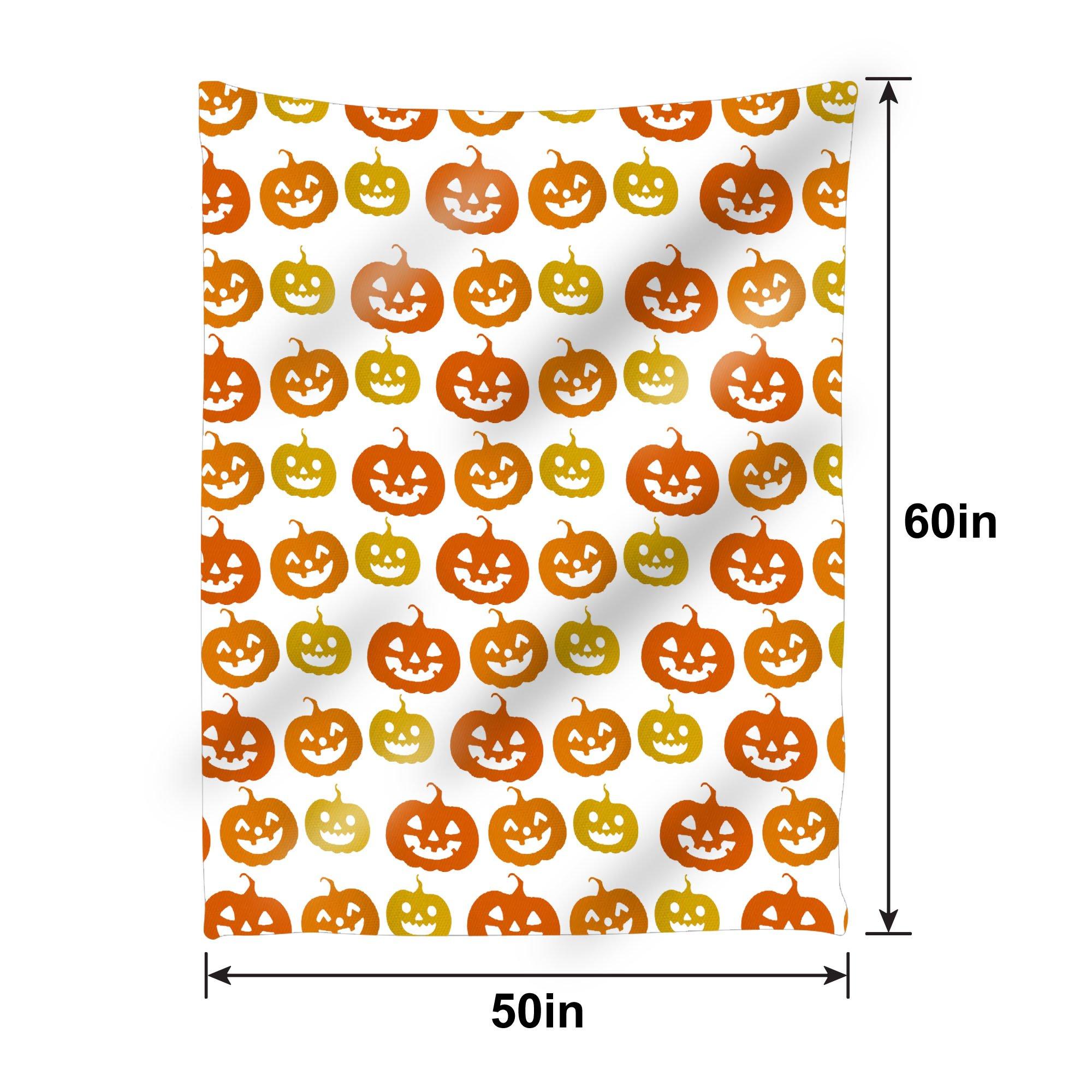 Halloween Fleece Blanket. 60in x 50in. Assorted Colors - Image 11