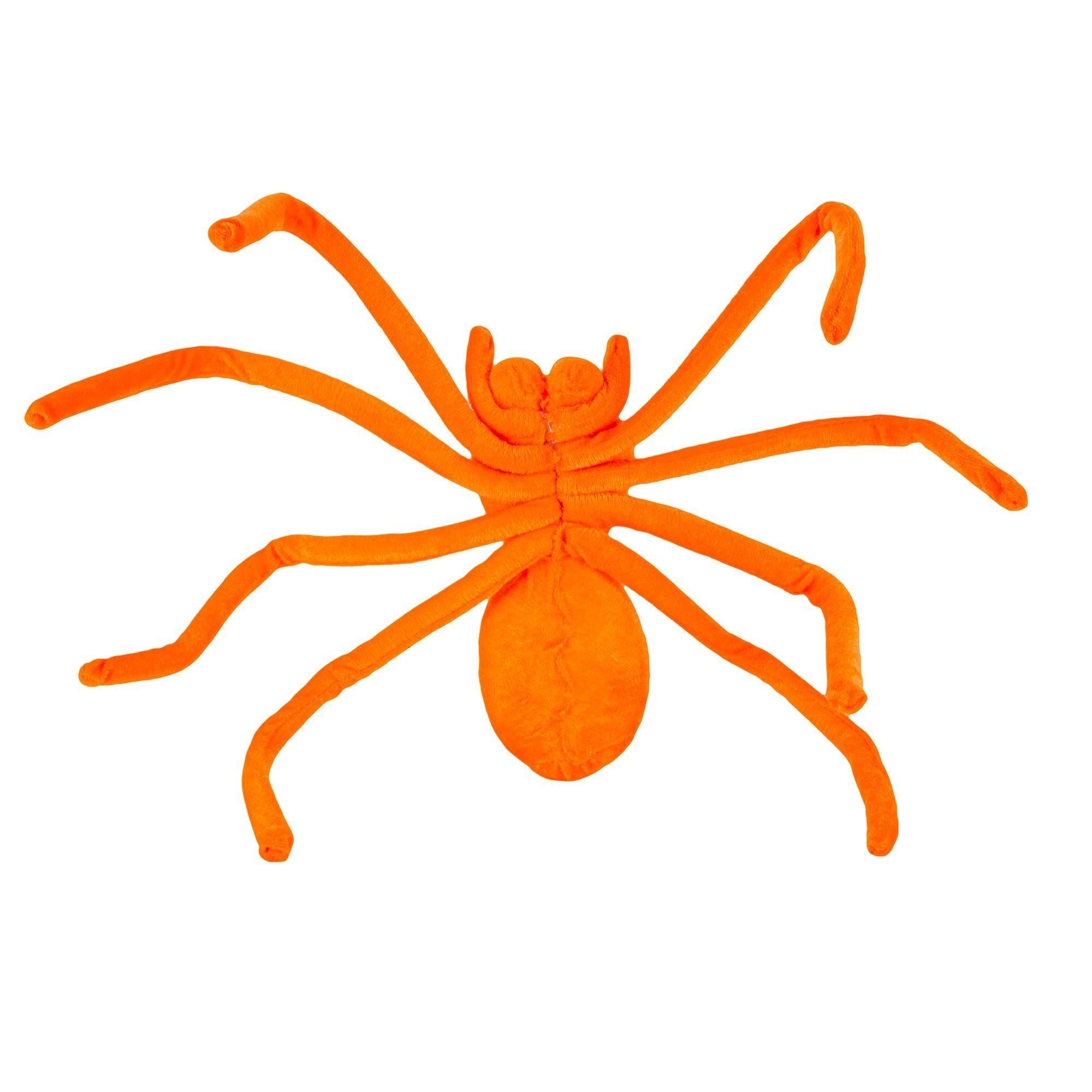 Neon Black Light Reactive Fabric Spider. 22.8in. Assorted Colors - Image 8