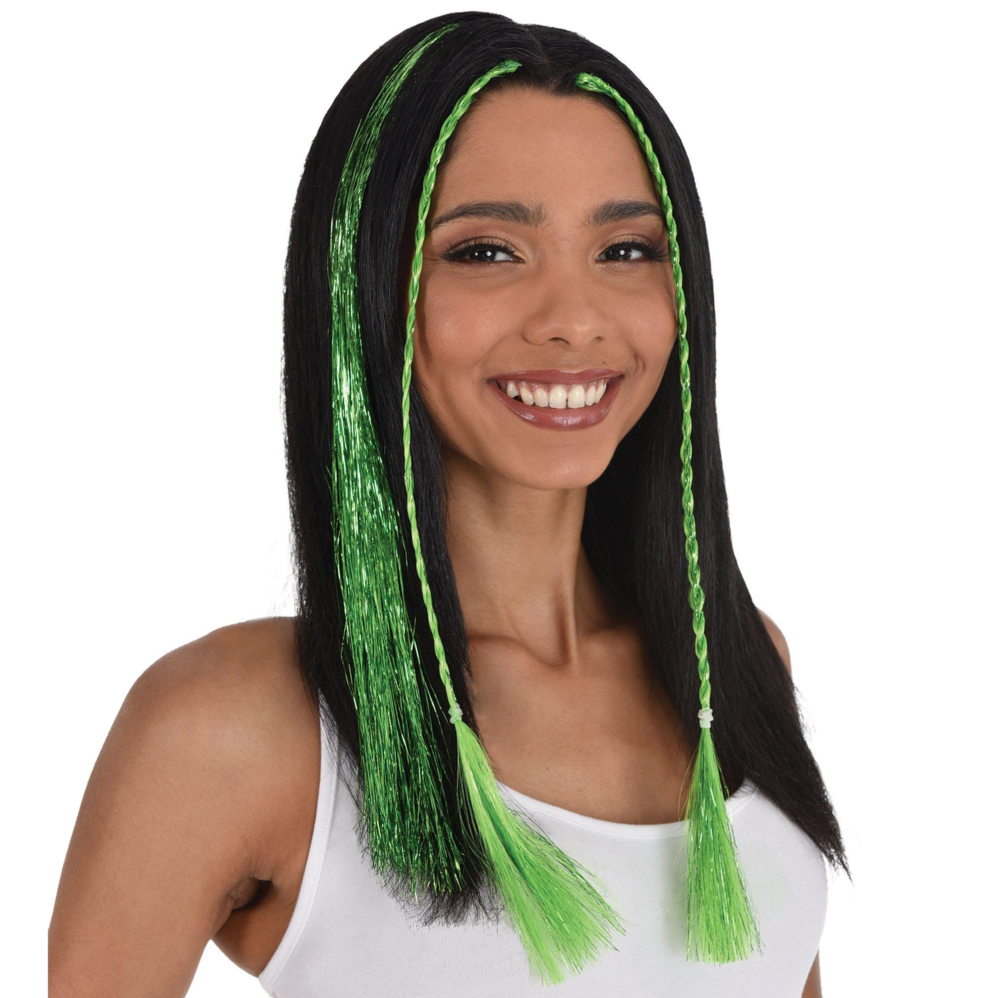 Tinsel Hair Extensions. 3pc. Assorted Colors - Image 6