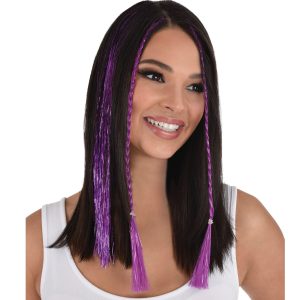 Tinsel Hair Extensions. 3pc. Assorted Colors