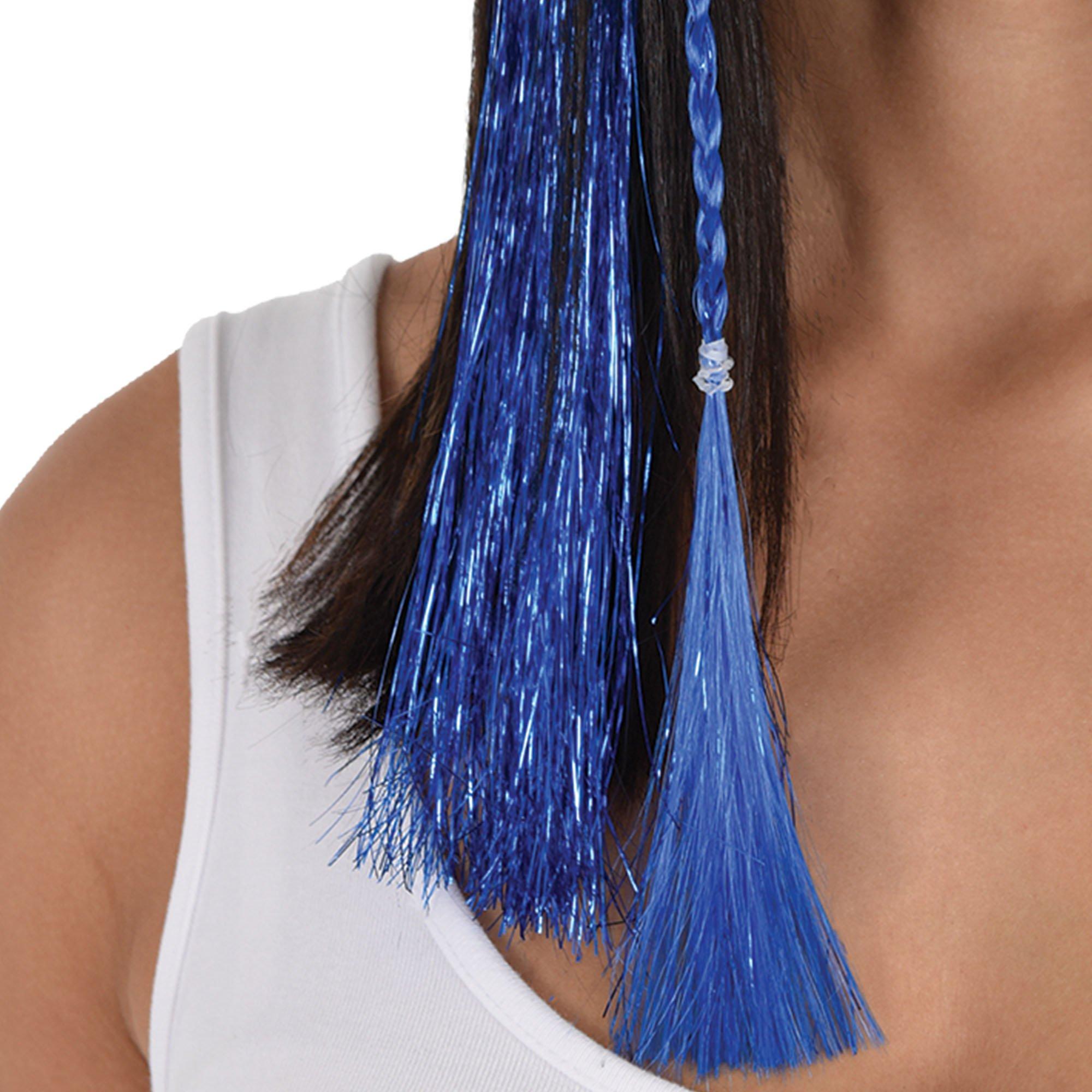 Tinsel Hair Extensions. 3pc. Assorted Colors - Image 17