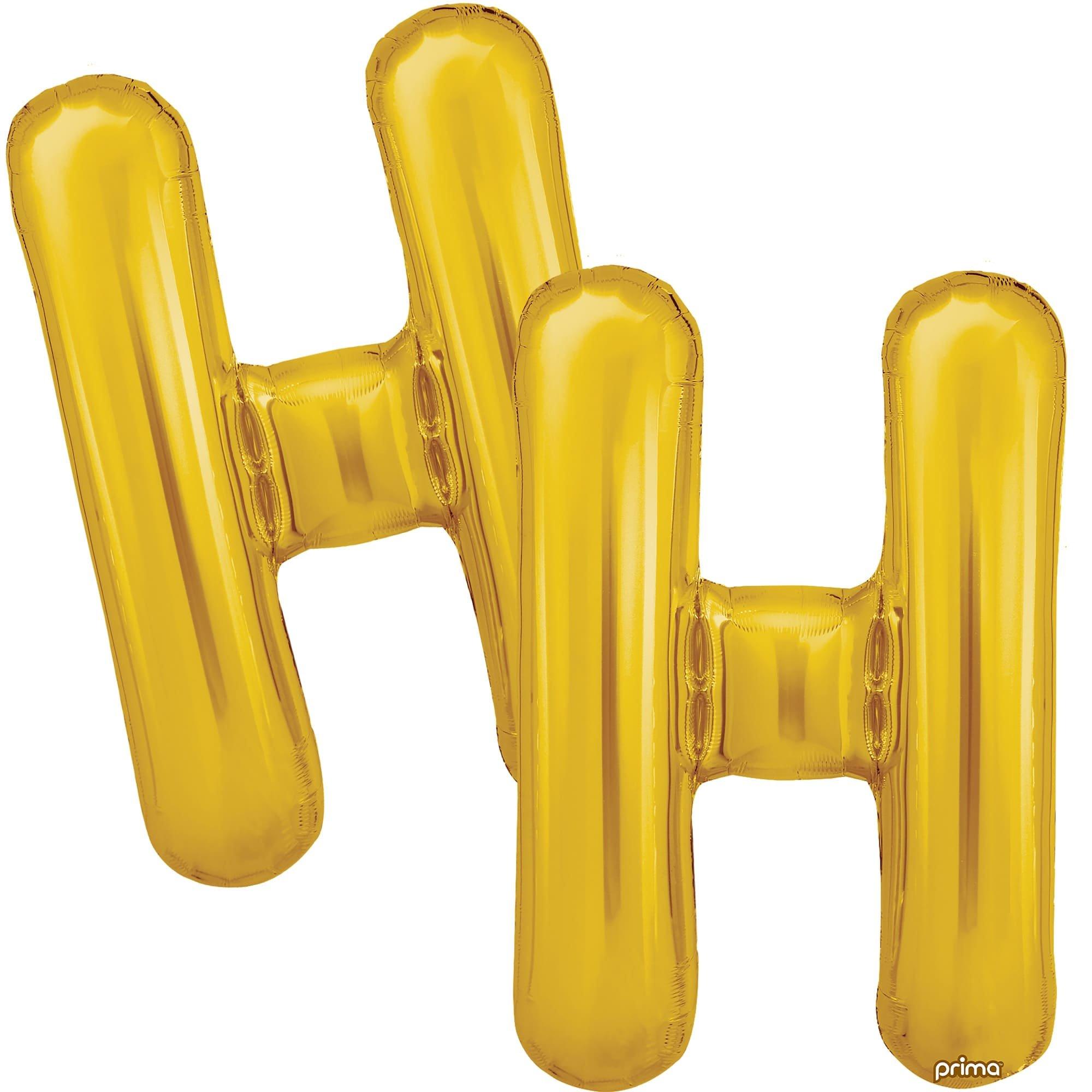 16in Air-Filled Letter (A-Z) Balloons. 2ct. Assorted Colors - Image 9