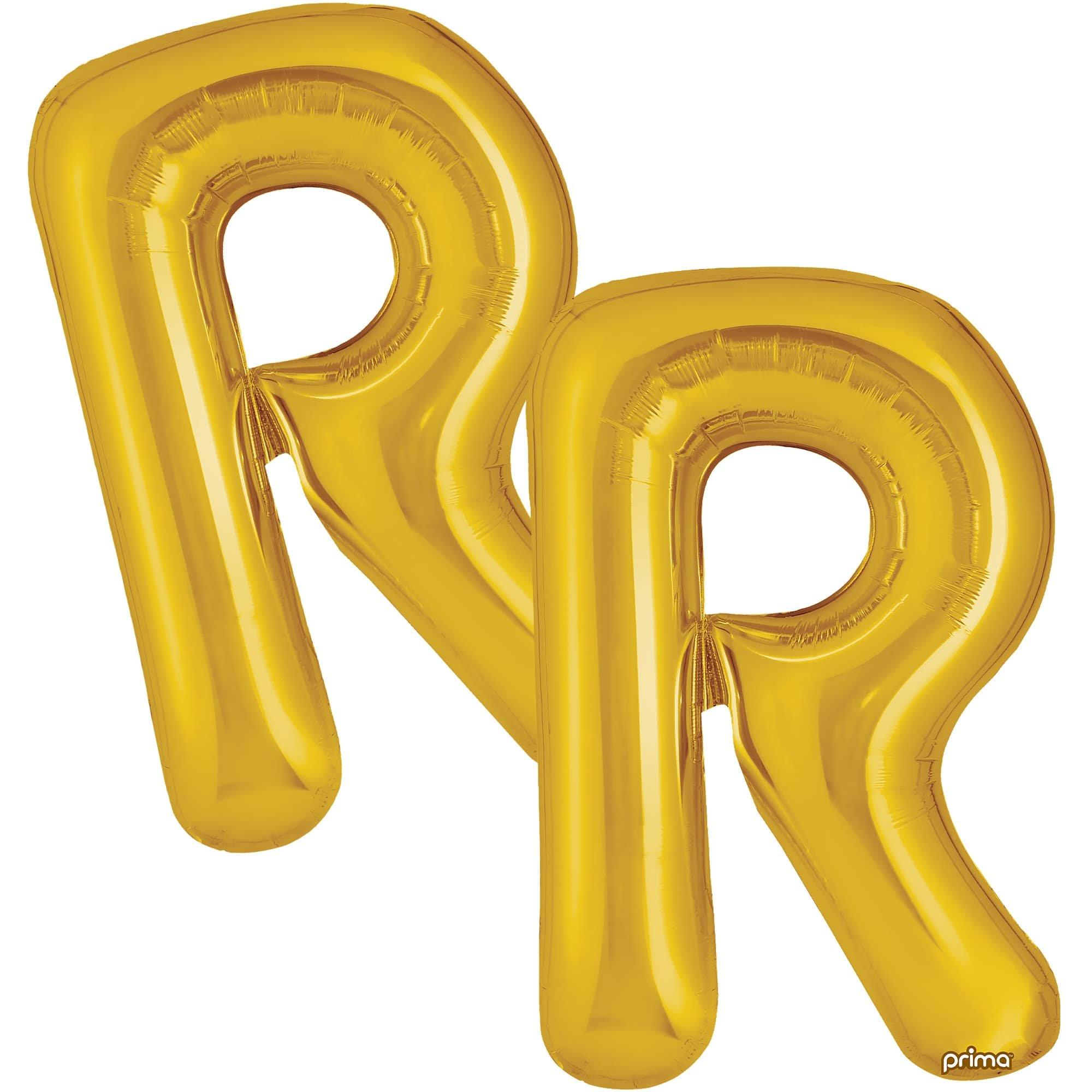 16in Air-Filled Letter (A-Z) Balloons. 2ct. Assorted Colors - Image 19
