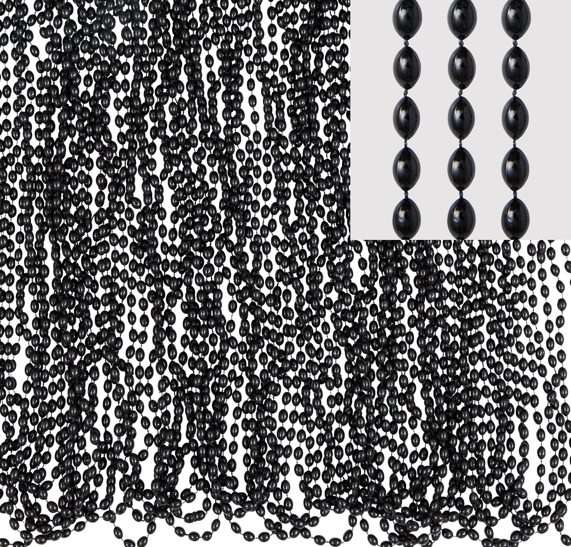 Metallic Bead Necklaces. Assorted Colors. Multiple Counts - Image 3