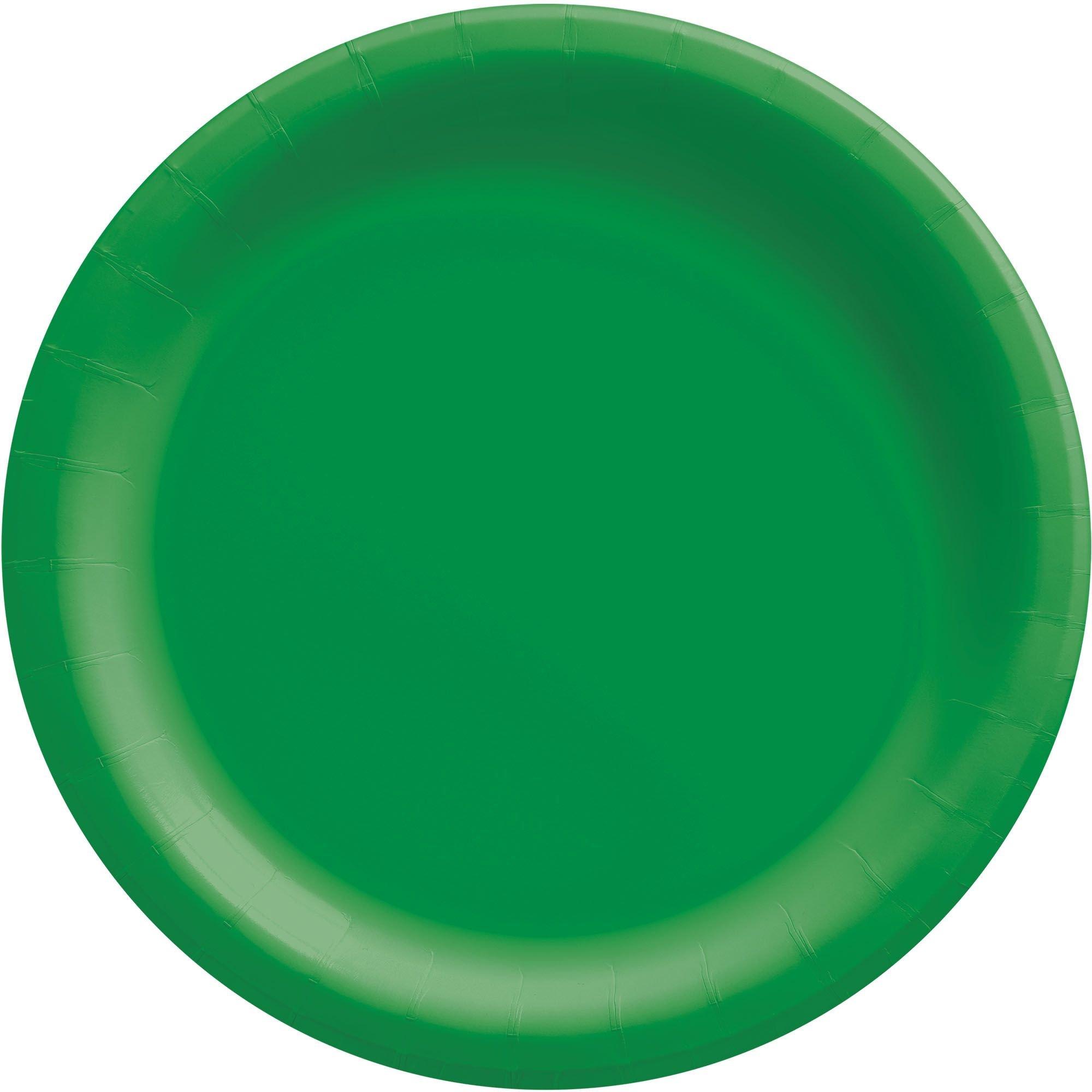 Extra Sturdy Paper Dinner Plates. 10in. Assorted Colors. Multiple Counts - Image 14