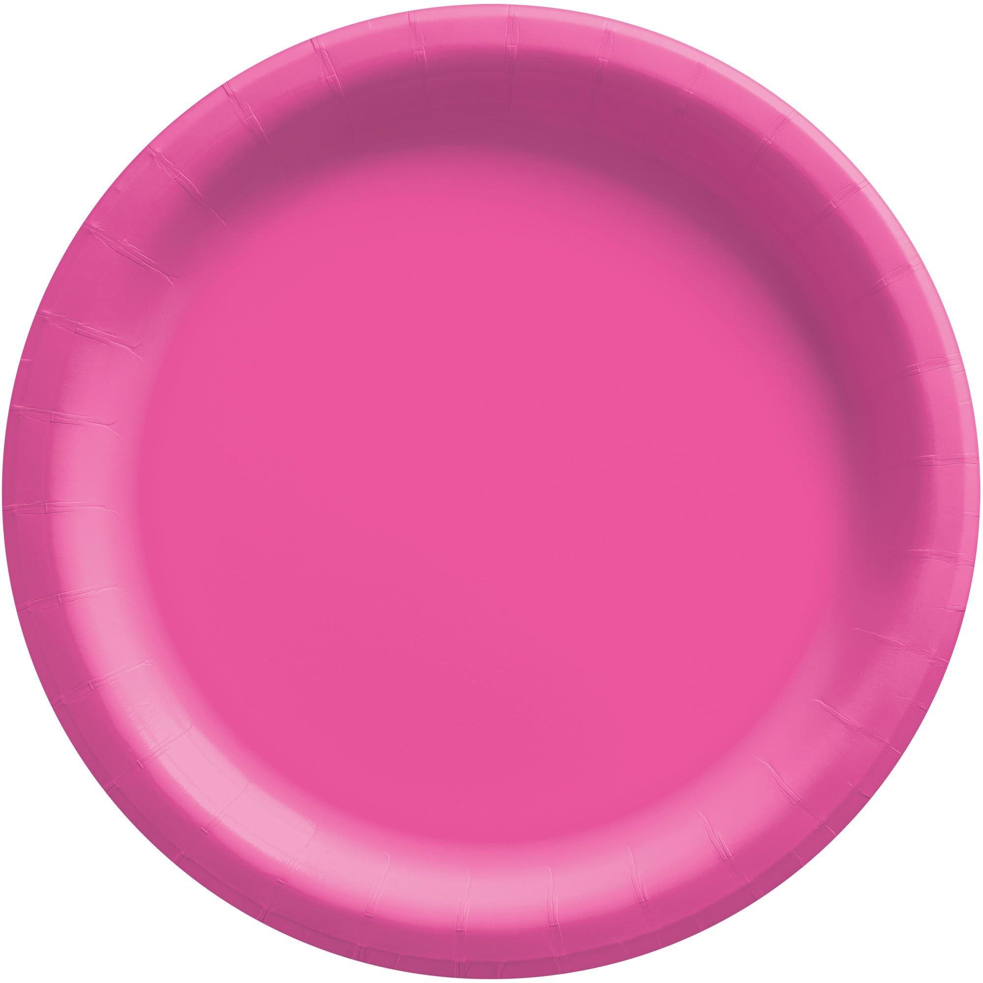 Extra Sturdy Paper Dinner Plates. 10in. Assorted Colors. Multiple Counts - Image 24