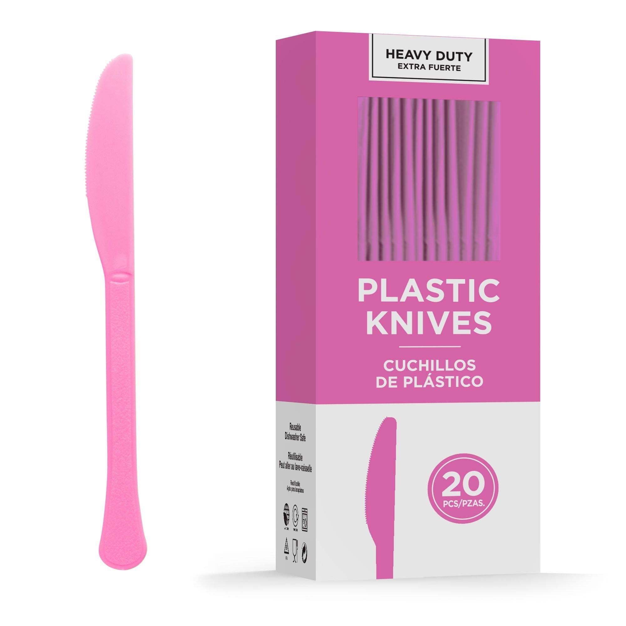 Premium Plastic Knives. Assorted Colors. Multiple Counts - Image 26