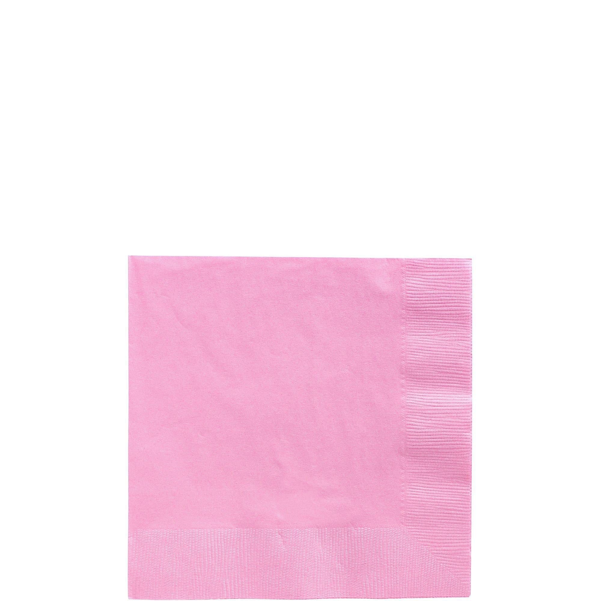Paper Beverage Napkins. 5in. Assorted Colors. Multiple Counts