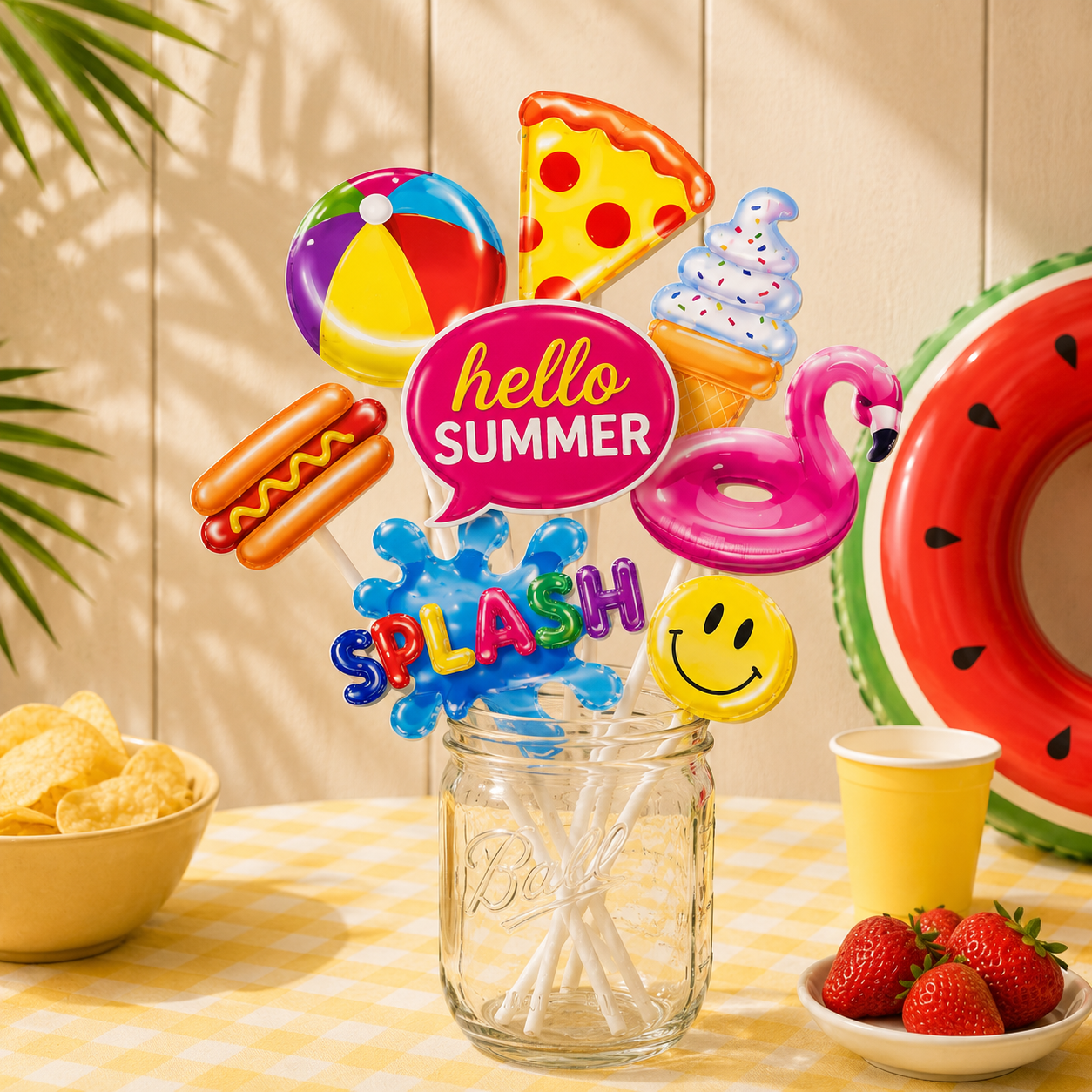 Pool Party Decorating Kit - Image 4