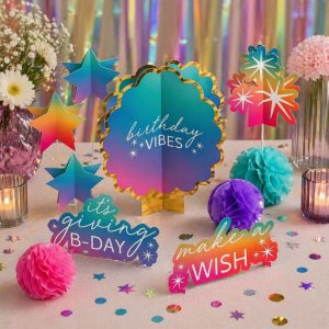 Digital Dream Table Decorating Kit. 10pc