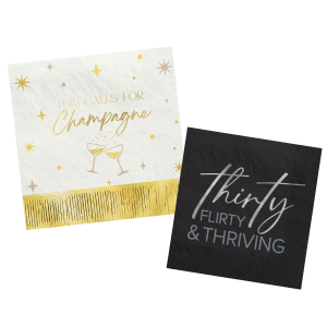 Thirty! Napkin. 16ct. Assorted Options