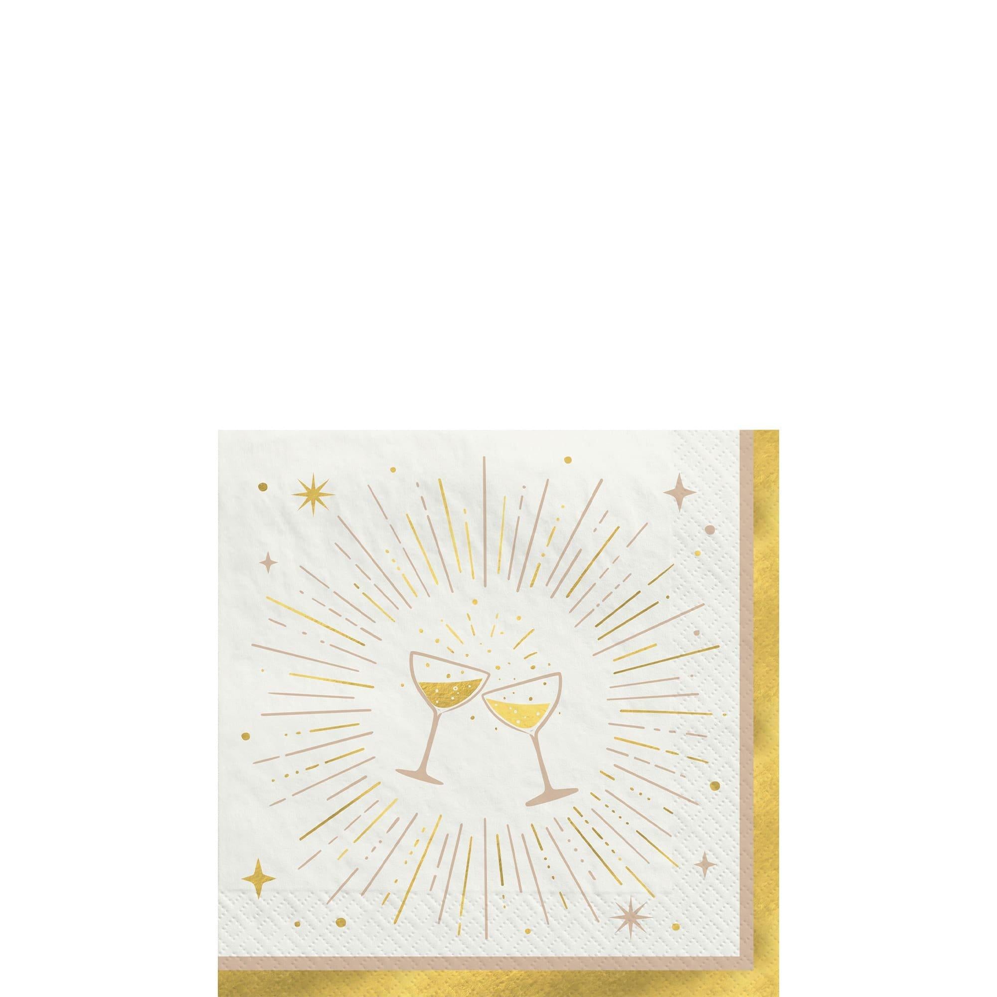 Golden Soiree NYE Napkin. Assorted Options - Image 2