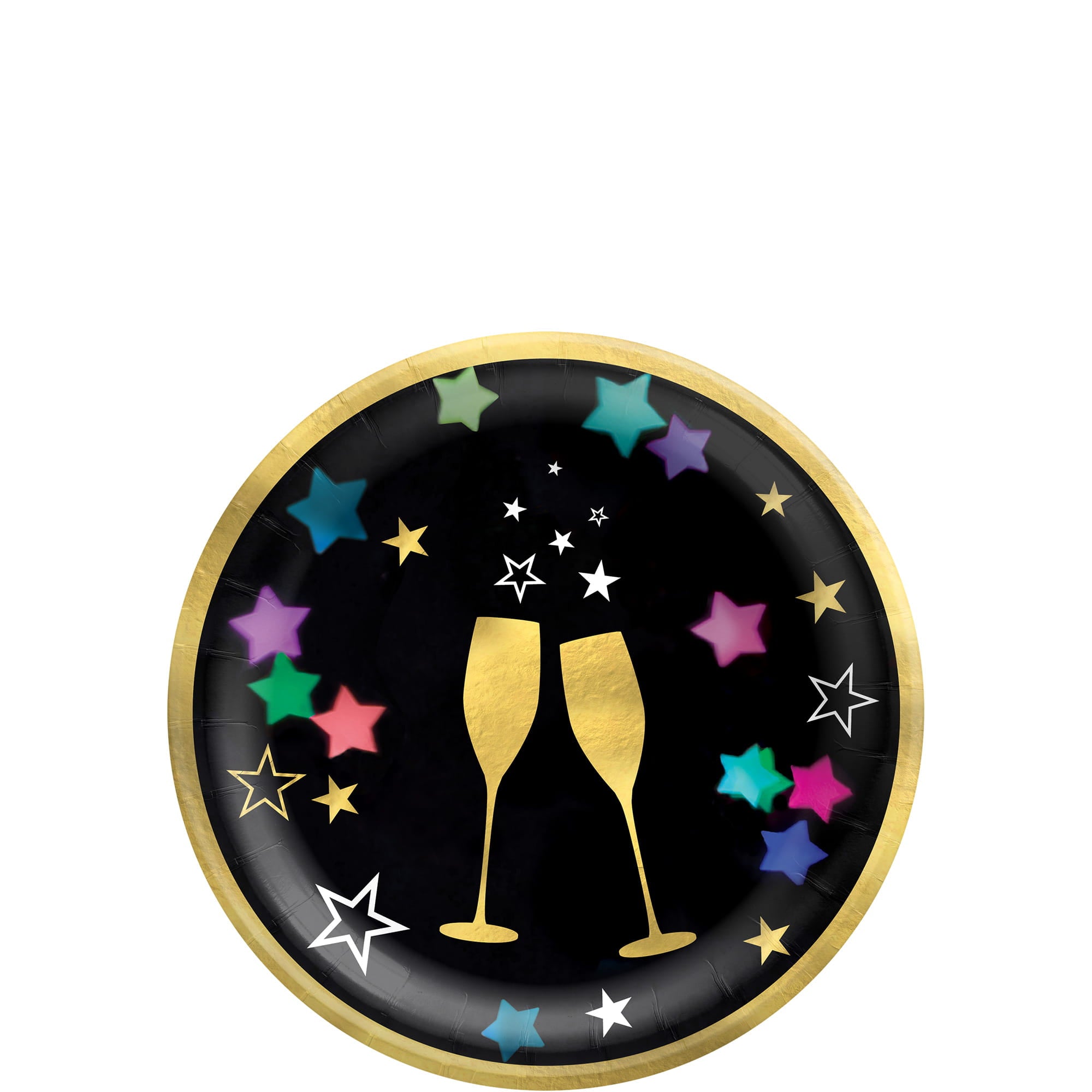Starlight NYE Dessert Plate. 8ct. Assorted Options - Image 2