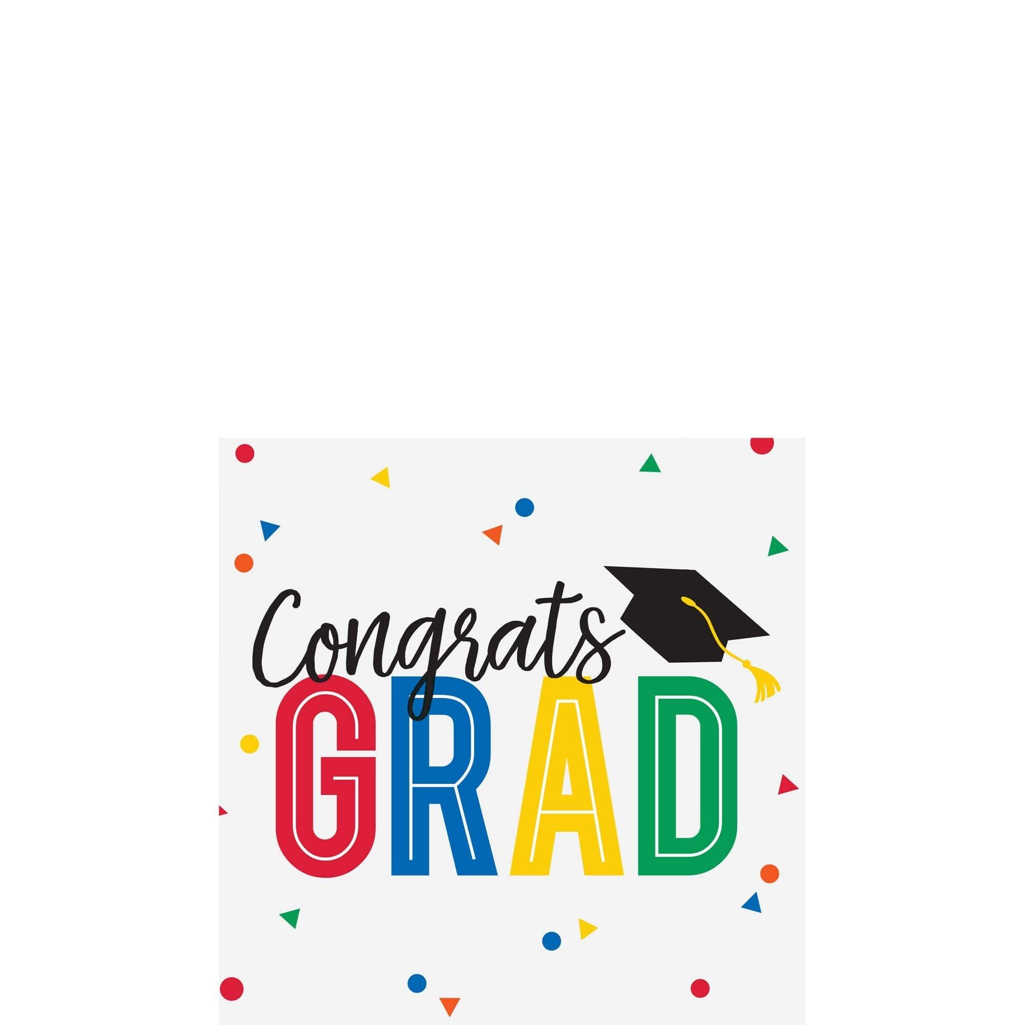 Colorful Future Graduation Paper Napkins. 16ct - Image 3