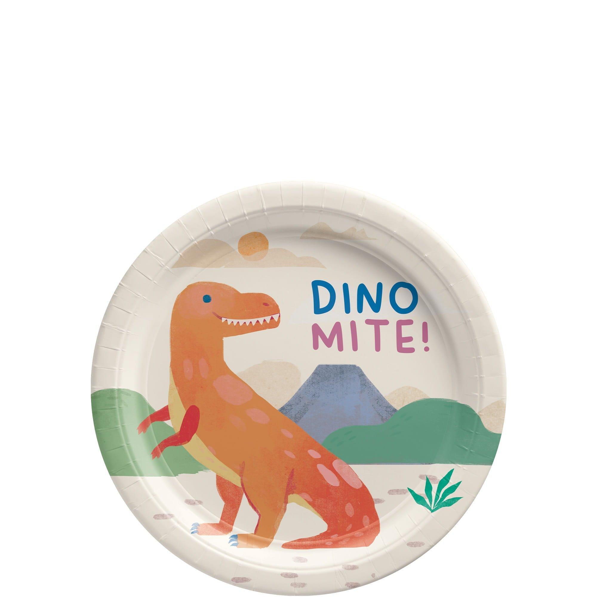 Diggin Dinos Paper Plate. 8ct. Assorted Options - Image 2