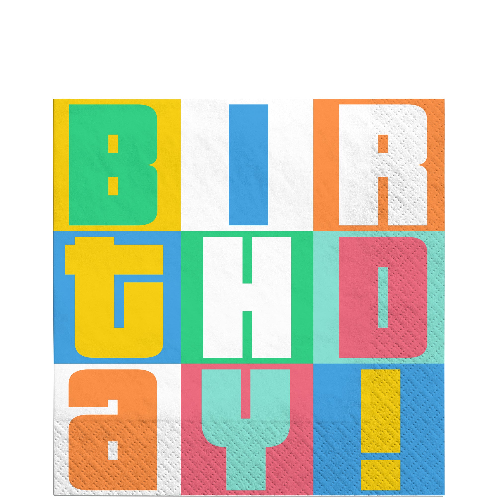 Colorful Collage Birthday Party Kit for 8 Guests - Image 5