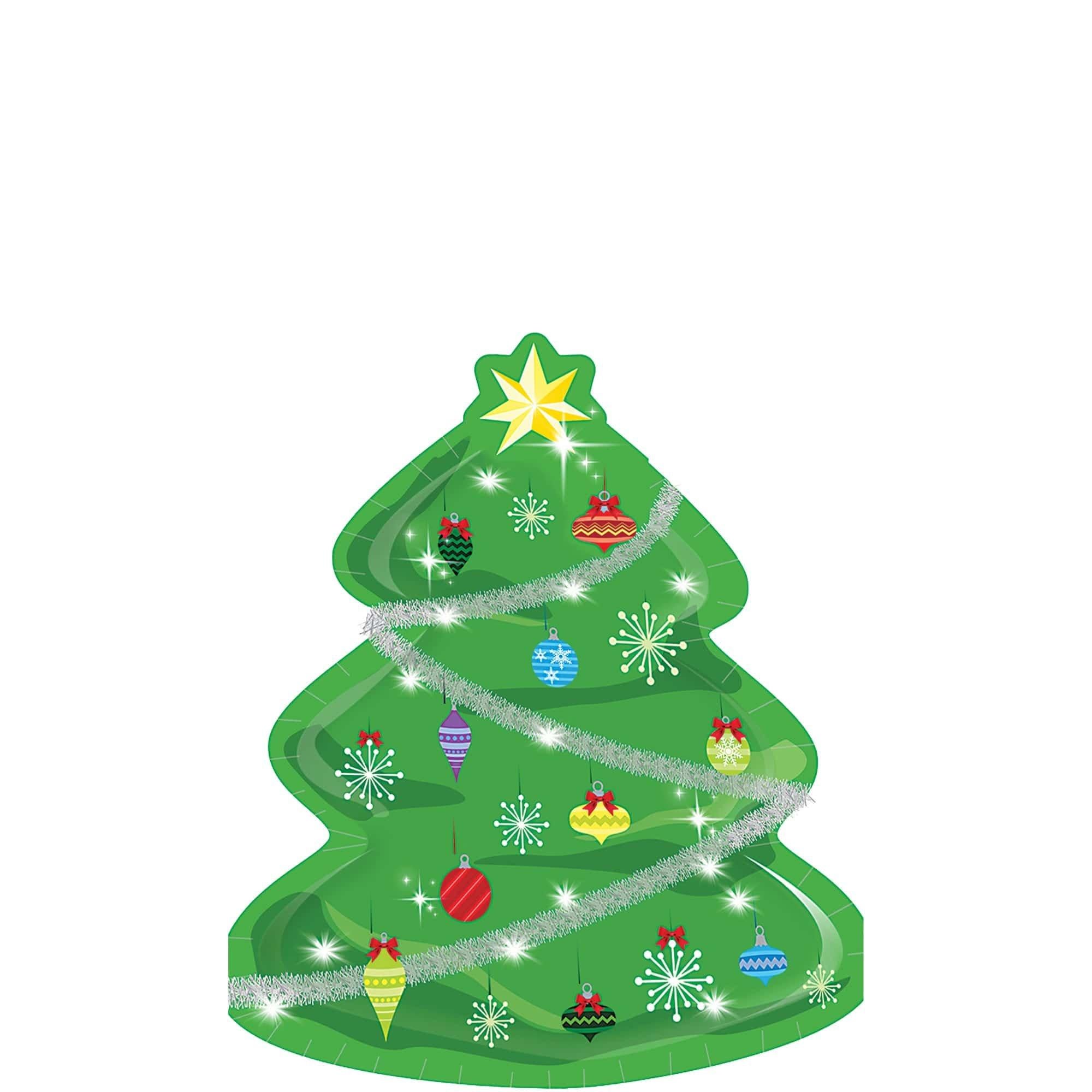 Christmas Tree Dessert Plate. 8ct - Image 2
