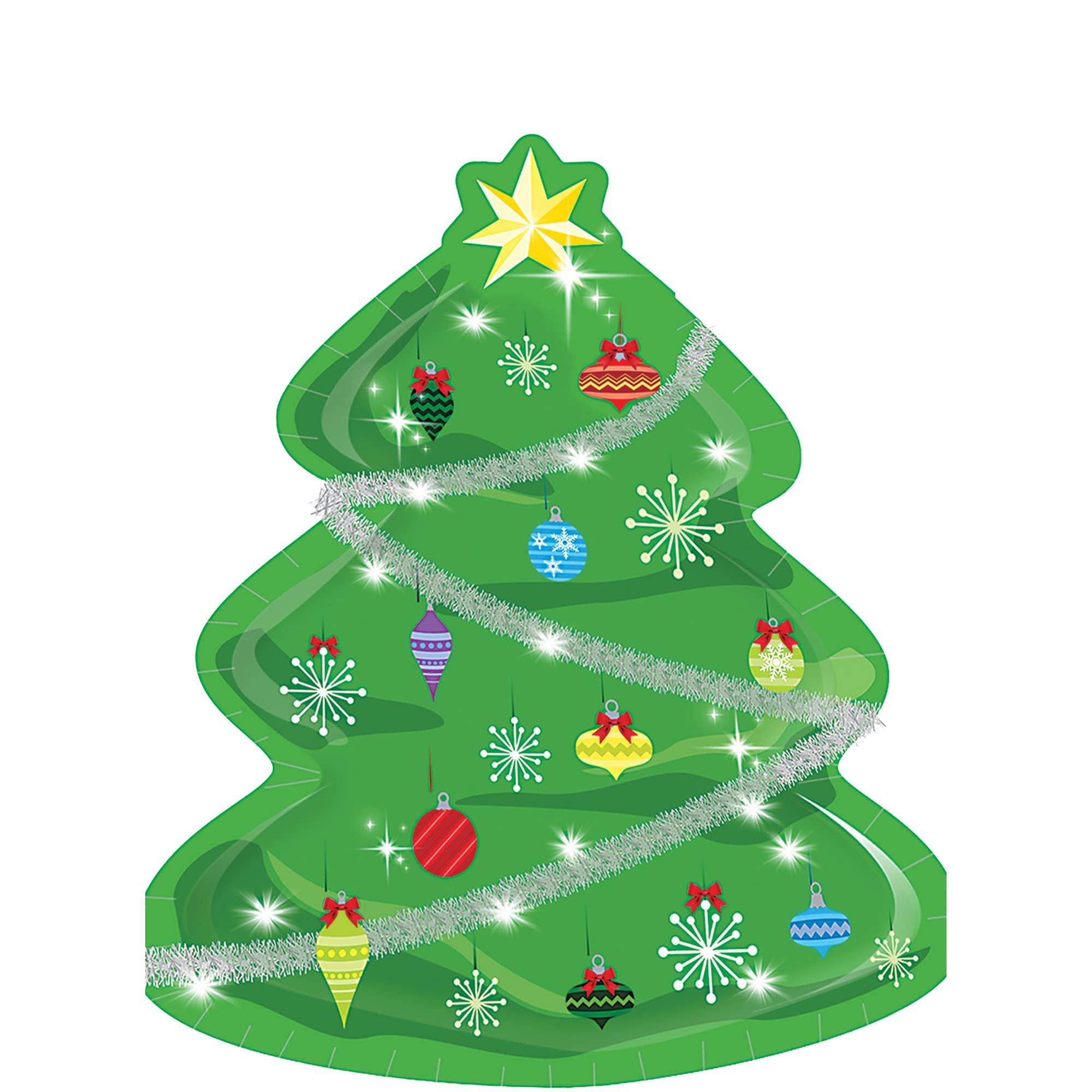 Christmas Tree Dessert Plate. 8ct - Image 3