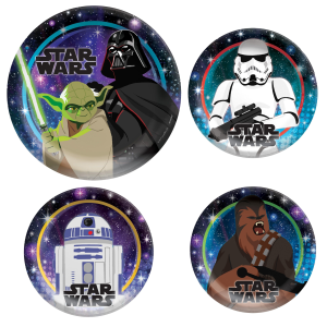 Star Wars Galaxy of Adventures Paper Plates. 8ct. Assorted Options