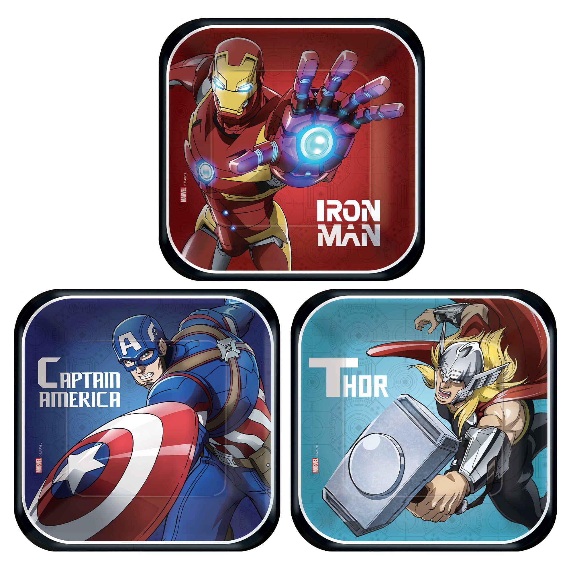 Marvel's Avengers Paper Dessert Plate. 8ct. Assorted Options