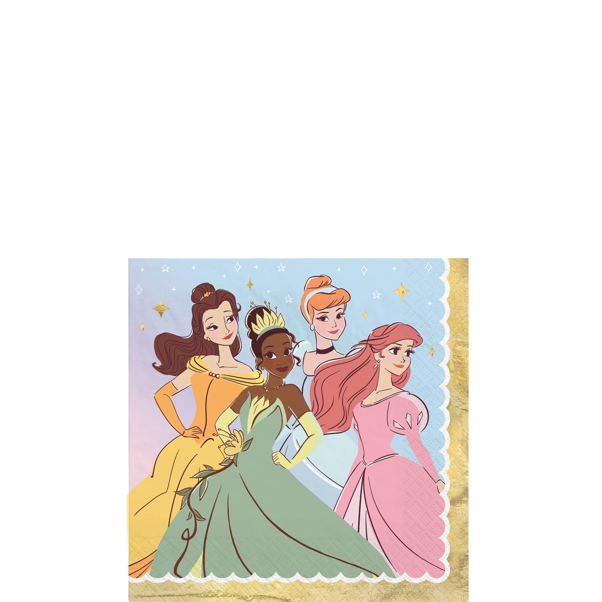 Disney Princess Once Upon A Time Napkins. 16ct. Assorted Options - Image 3