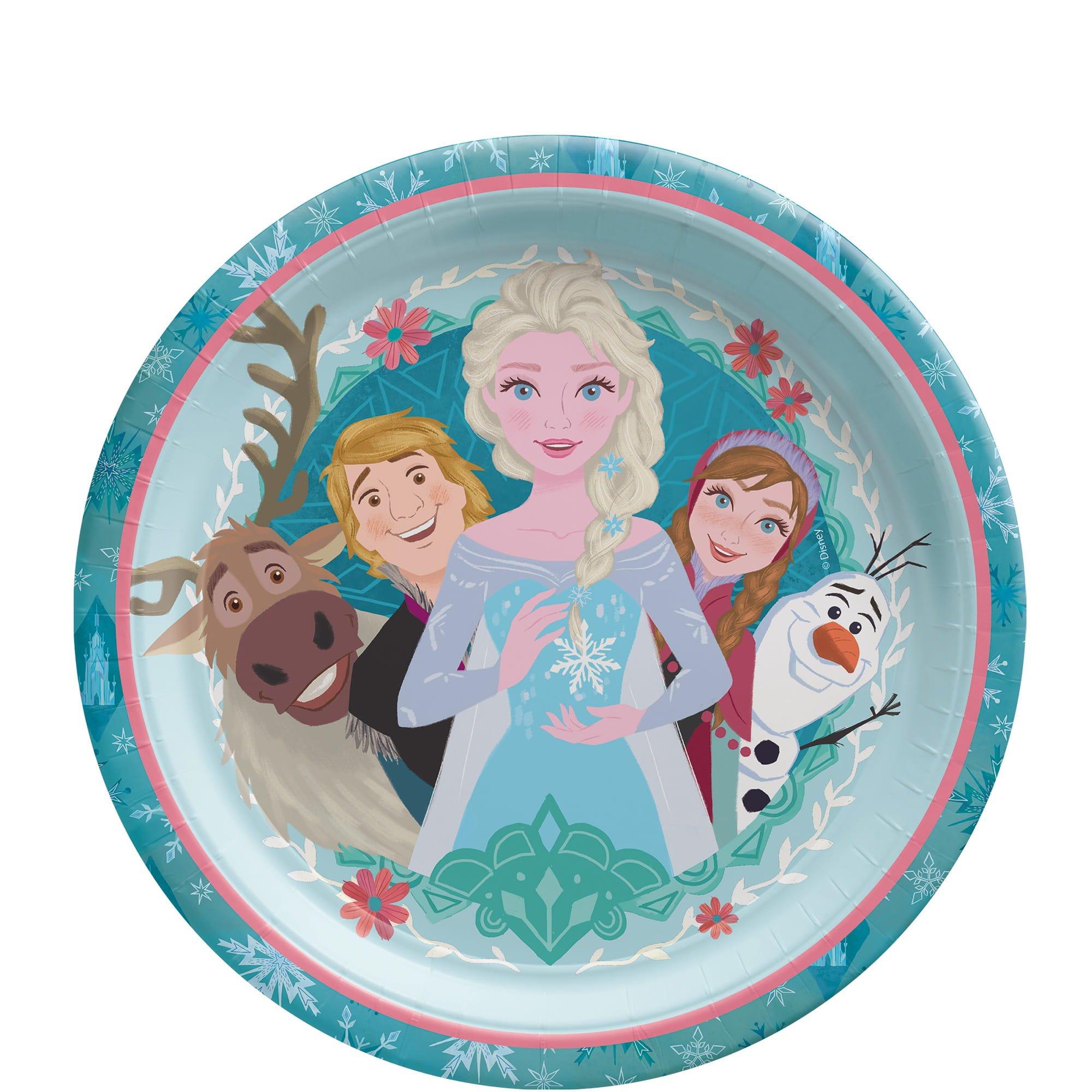 Frozen Paper Plates. 8ct Dessert or Lunch. Assorted Options - Image 2