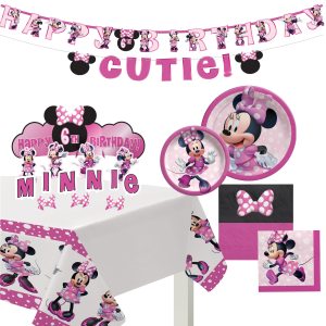 Minnie Mouse Party Kit for 8 Guests