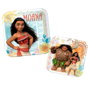 Moana Plates 8ct. Assorted Options