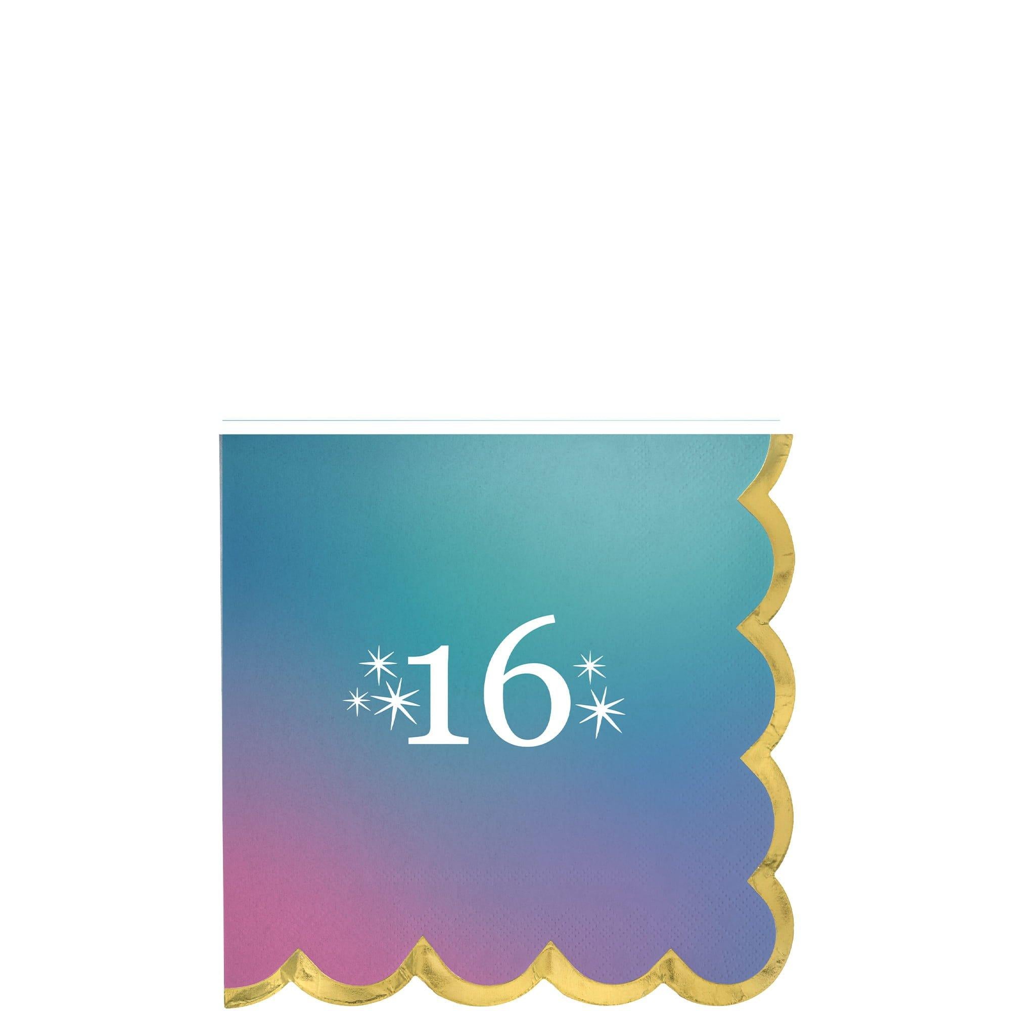 Digital Dream Beverage Napkins. 16ct. Ages - Image 4