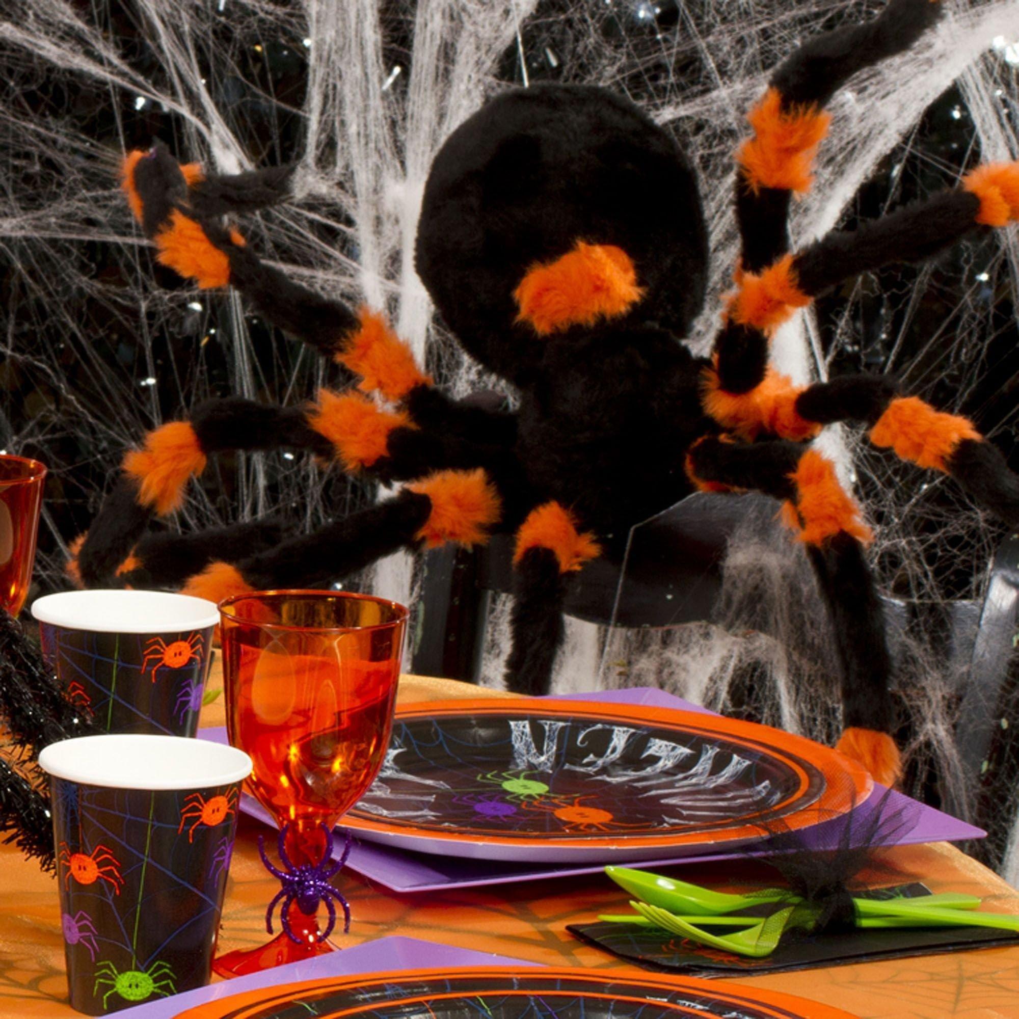 White Stretch Spider Web. Multiple Coverage - Image 19