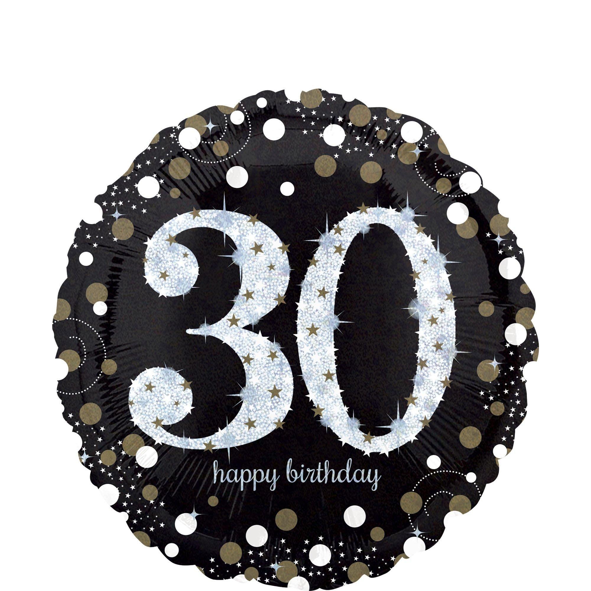 Birthday Balloon 18in - Sparkling Celebration. Ages - Image 4