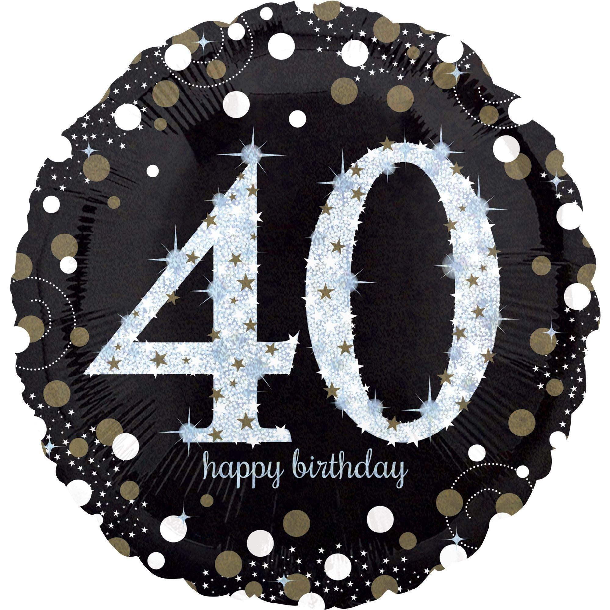 Birthday Balloon 18in - Sparkling Celebration. Ages - Image 5
