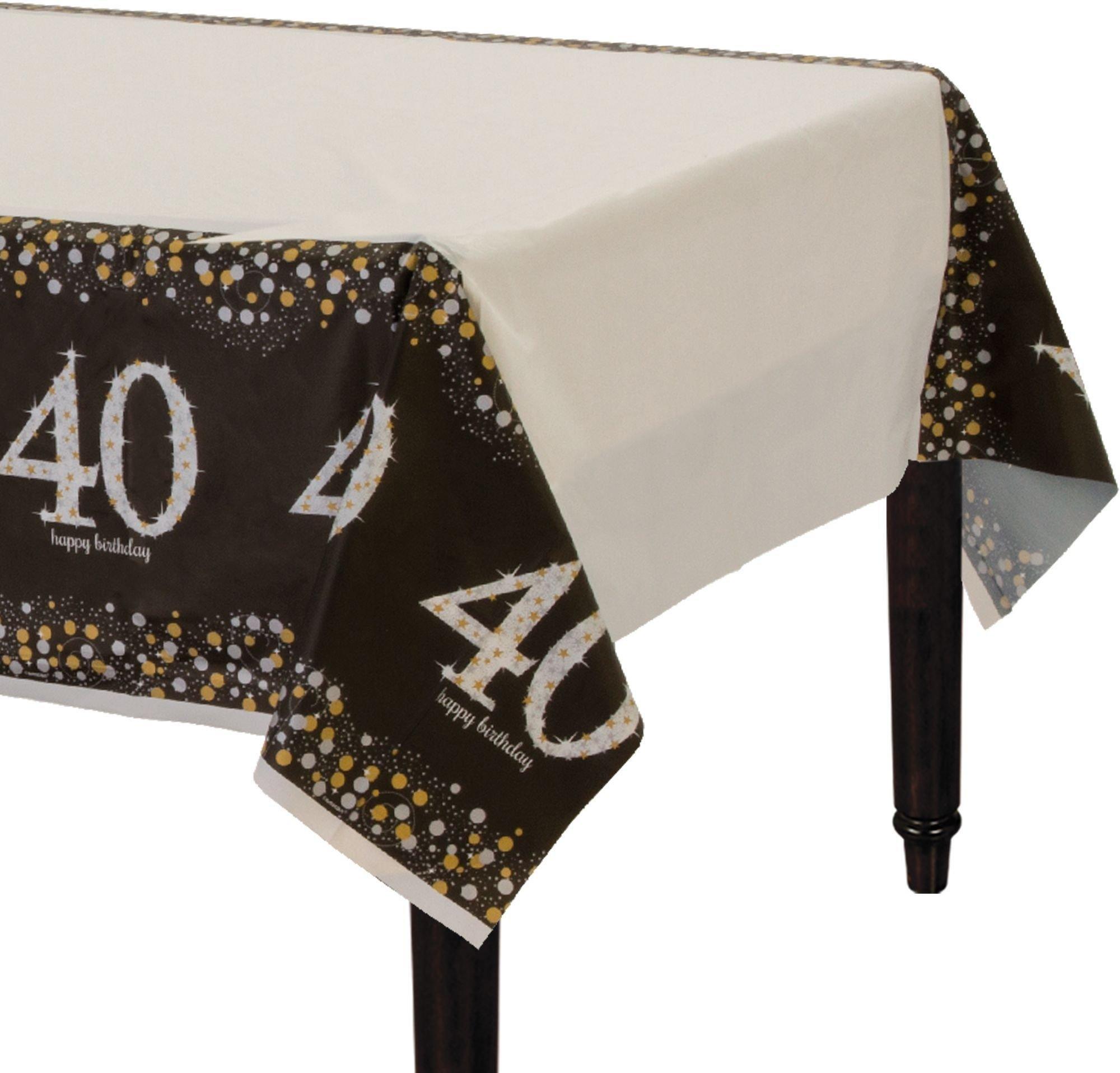 Sparkling Celebration 40th Birthday Party Supplies Kit - Image 5