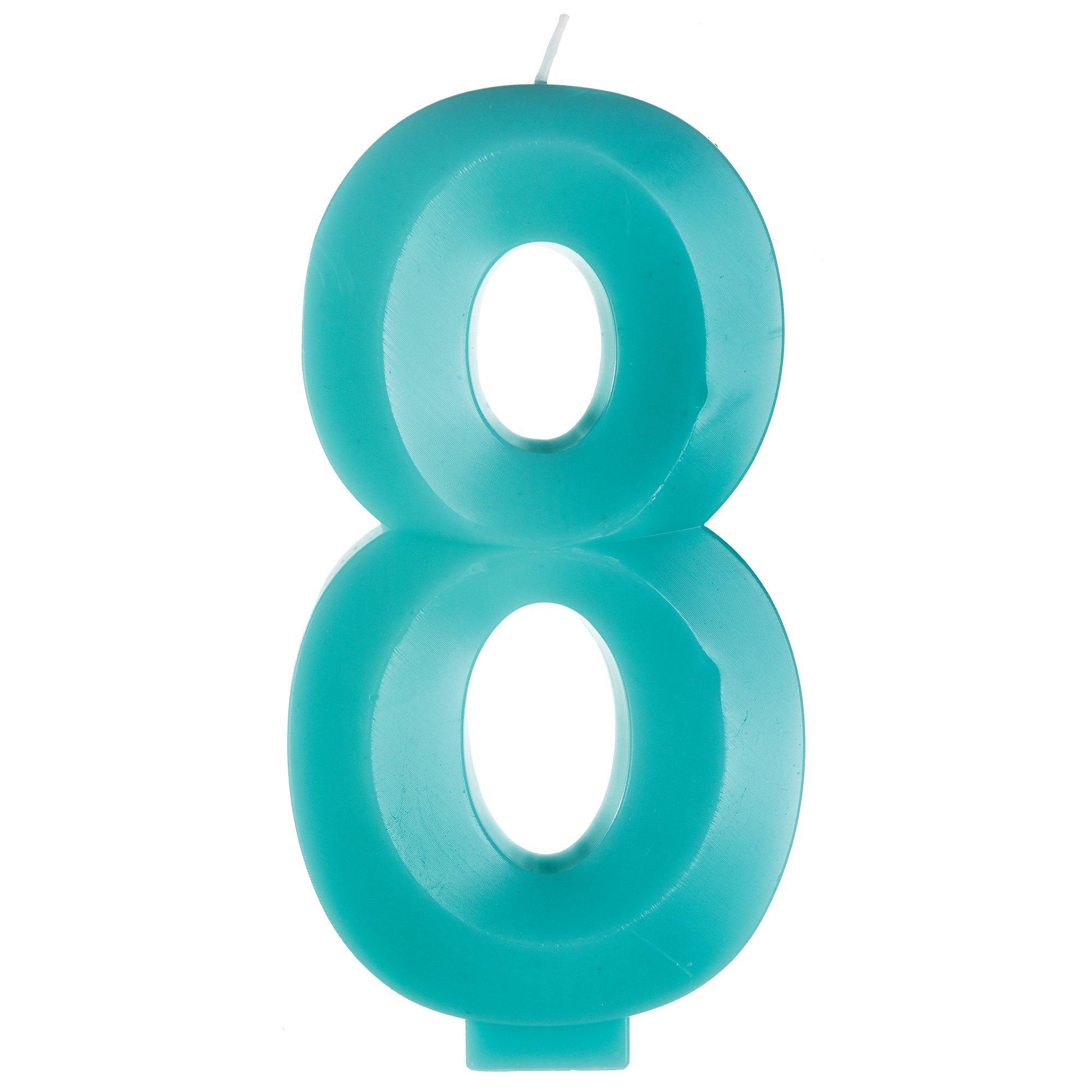 Faceted Number (0-9) Birthday Candle. 5.25in - Image 24