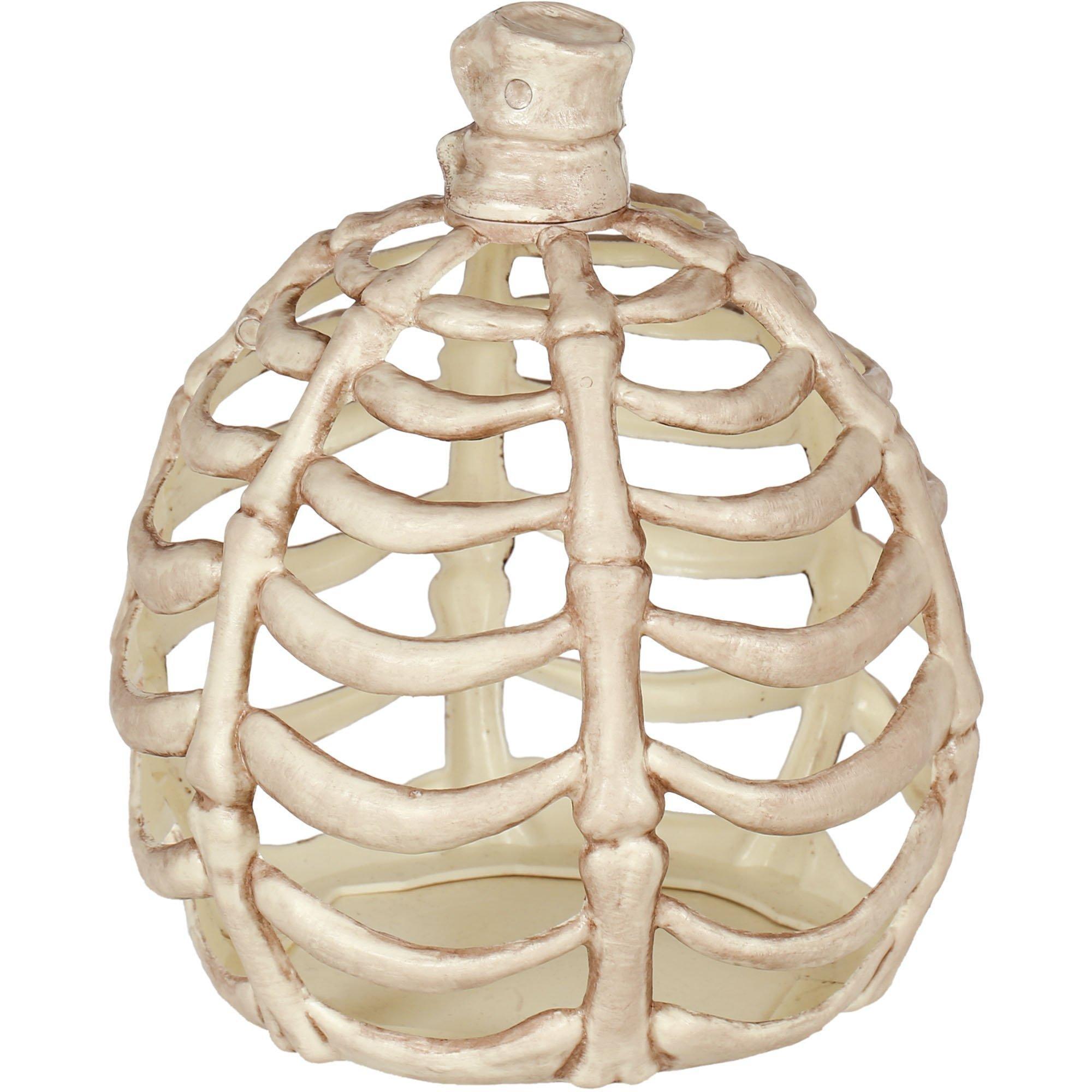 Bone Plastic Pumpkin. Sizes 6in and 11in - Image 2