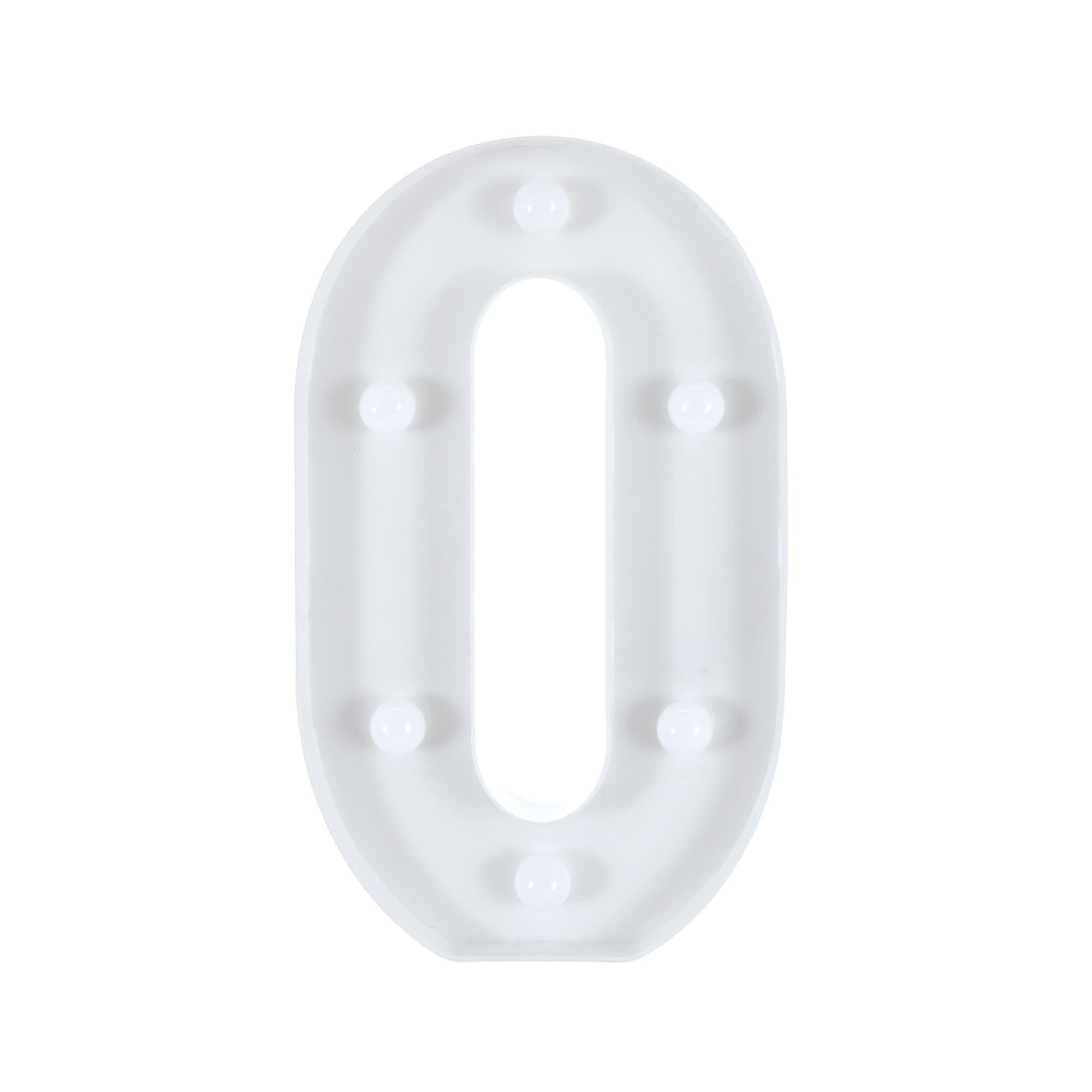 Light-Up Standing Number (0-9). 8in - Image 2