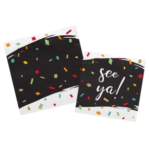 Officially Retired Napkins. 16ct. Assorted Options