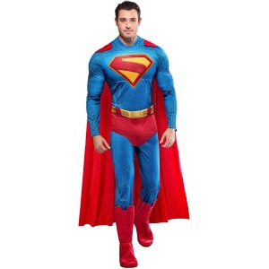 Deluxe Superman Costume for Adults