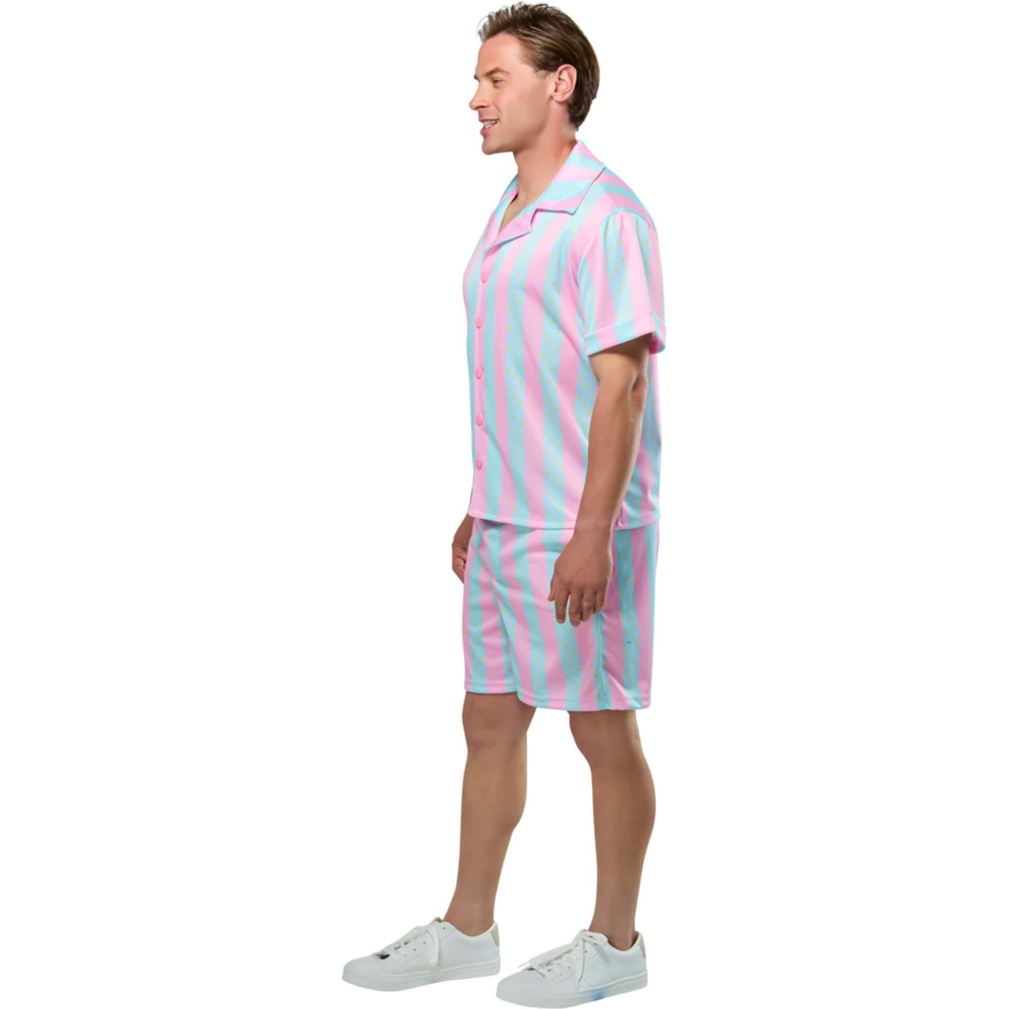 Men's Barbie Movie Beach Ken Costume - Image 3