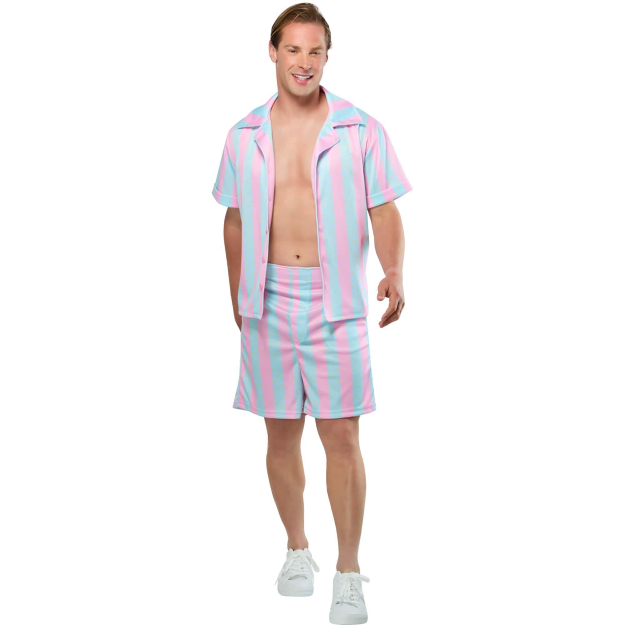 Men's Barbie Movie Beach Ken Costume - Image 5