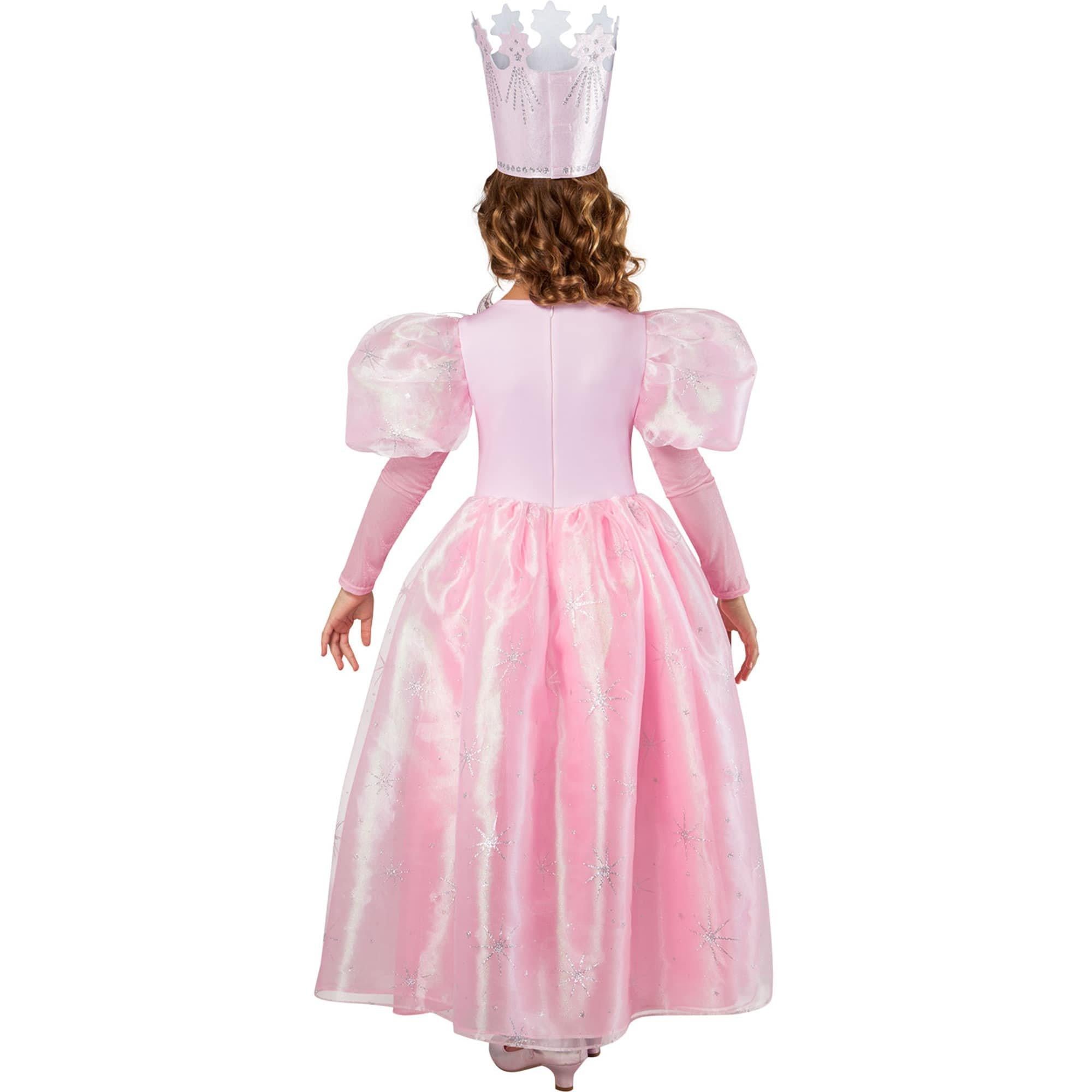 Girls' The Wizard of Oz Glinda Costume - Deluxe - Image 4
